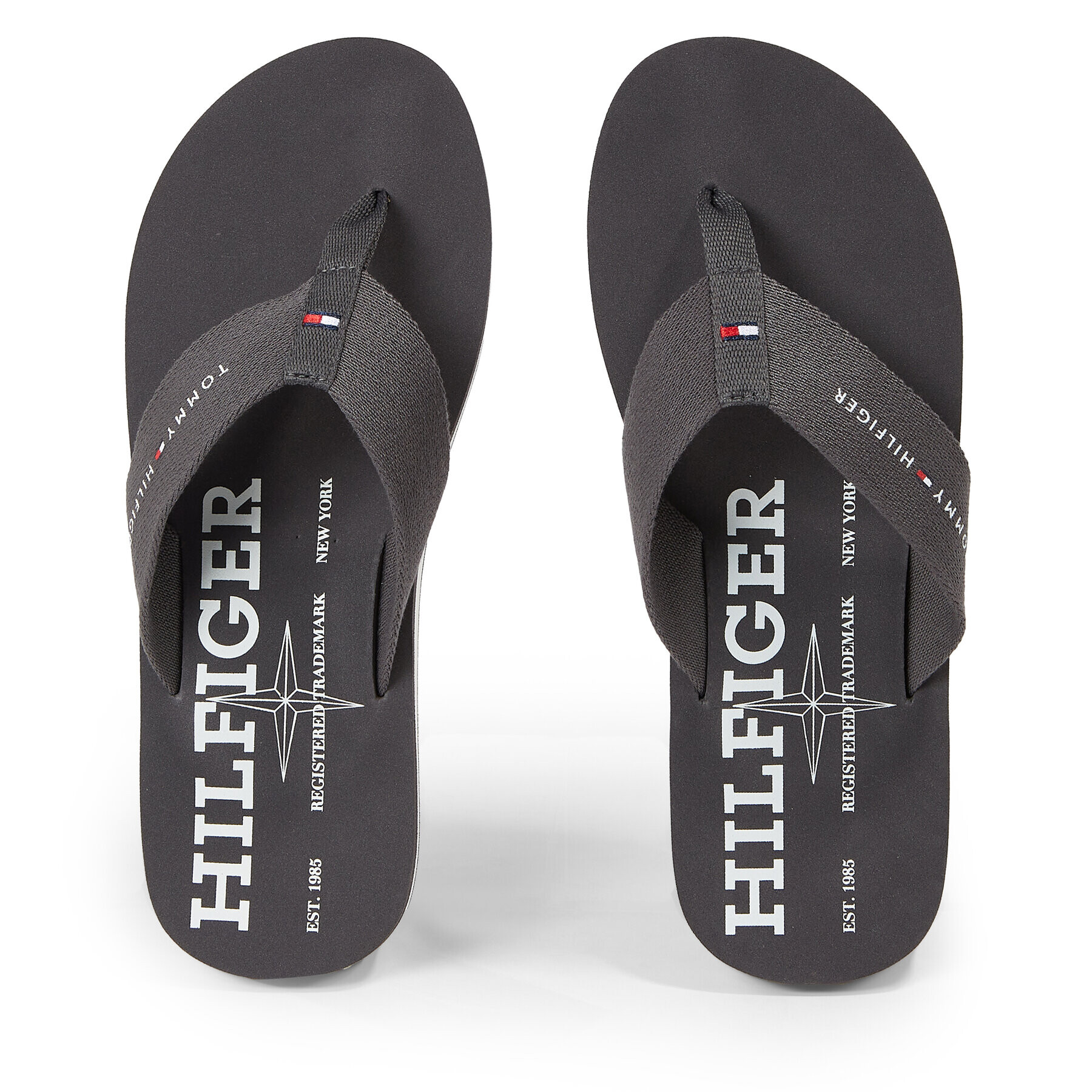 Tommy Hilfiger Žabky Im R Trademark Beach Sandal FM0FM04863 Sivá - Pepit.sk