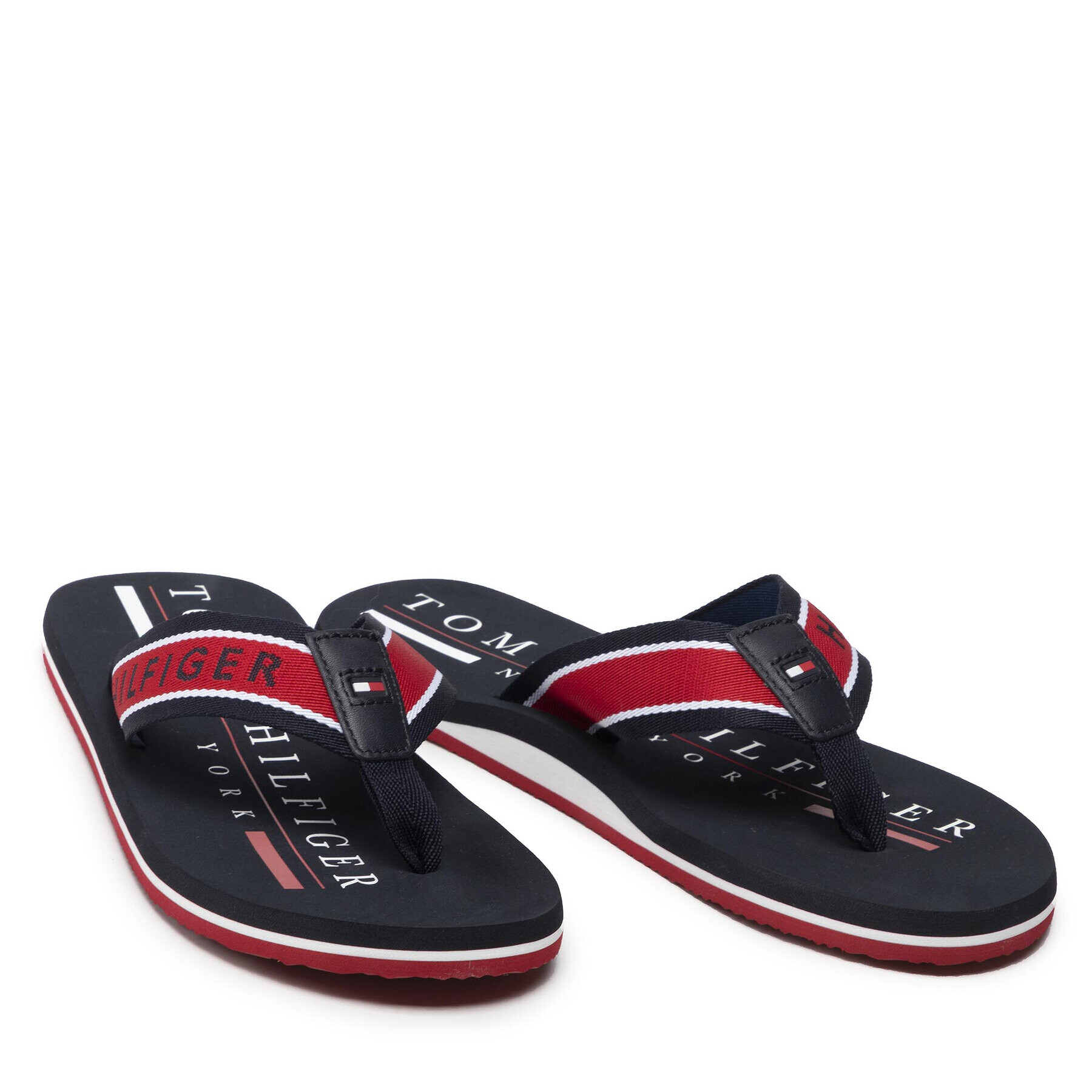 Tommy Hilfiger Žabky Maritime Beach Sandal FM0FM03978 Tmavomodrá - Pepit.sk