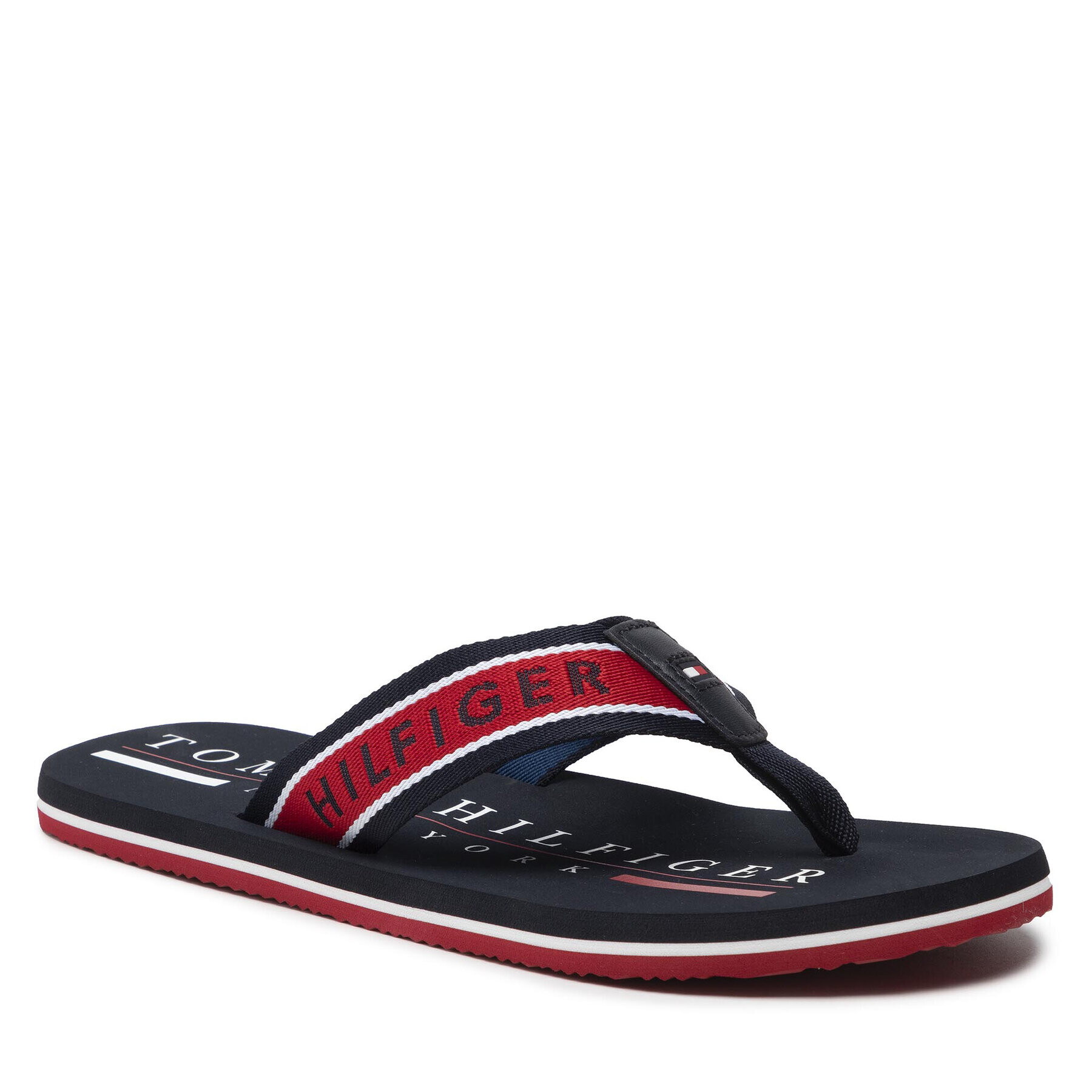 Tommy Hilfiger Žabky Maritime Beach Sandal FM0FM03978 Tmavomodrá - Pepit.sk