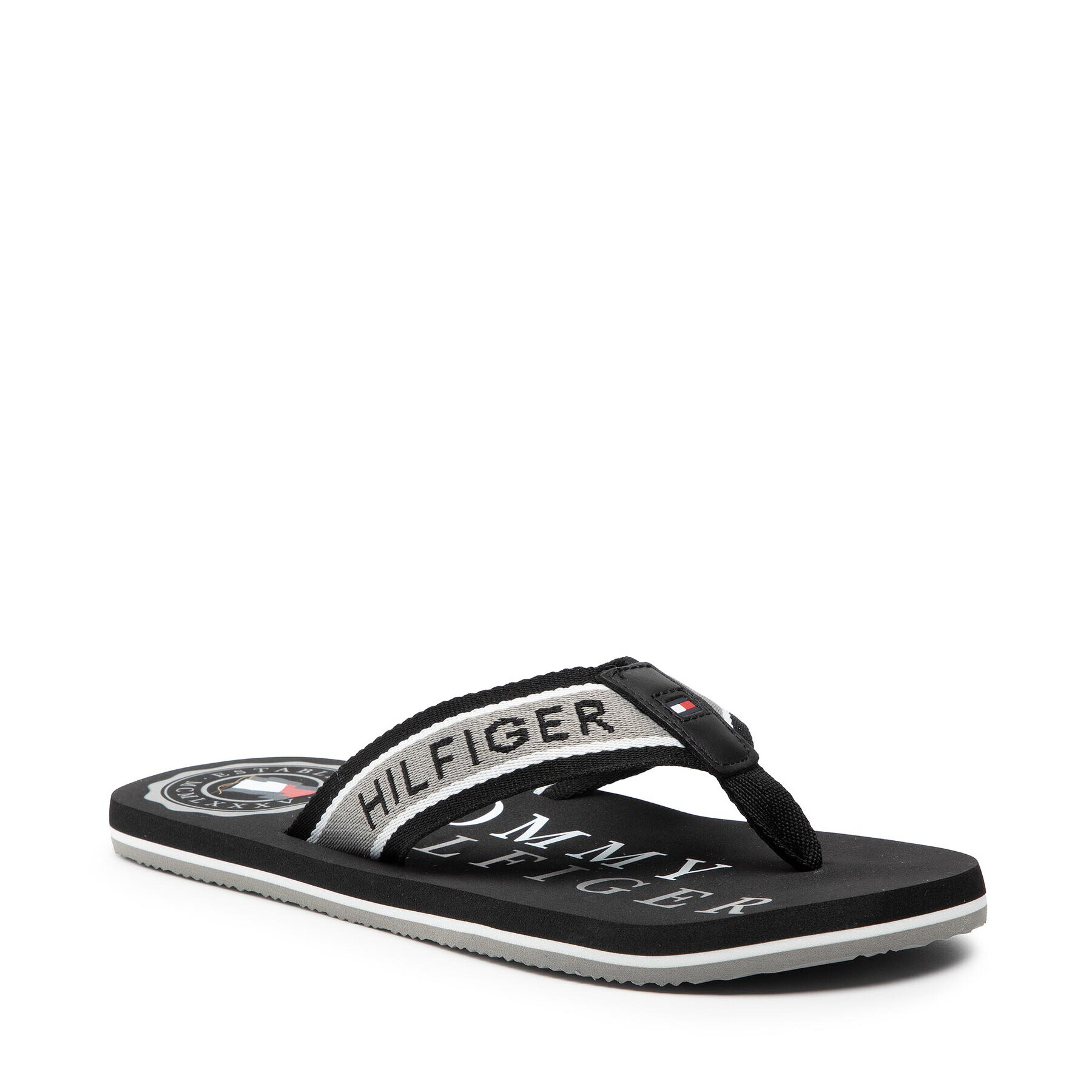 Tommy Hilfiger Žabky Martime Beach Sandal FM0FM03385 Čierna - Pepit.sk