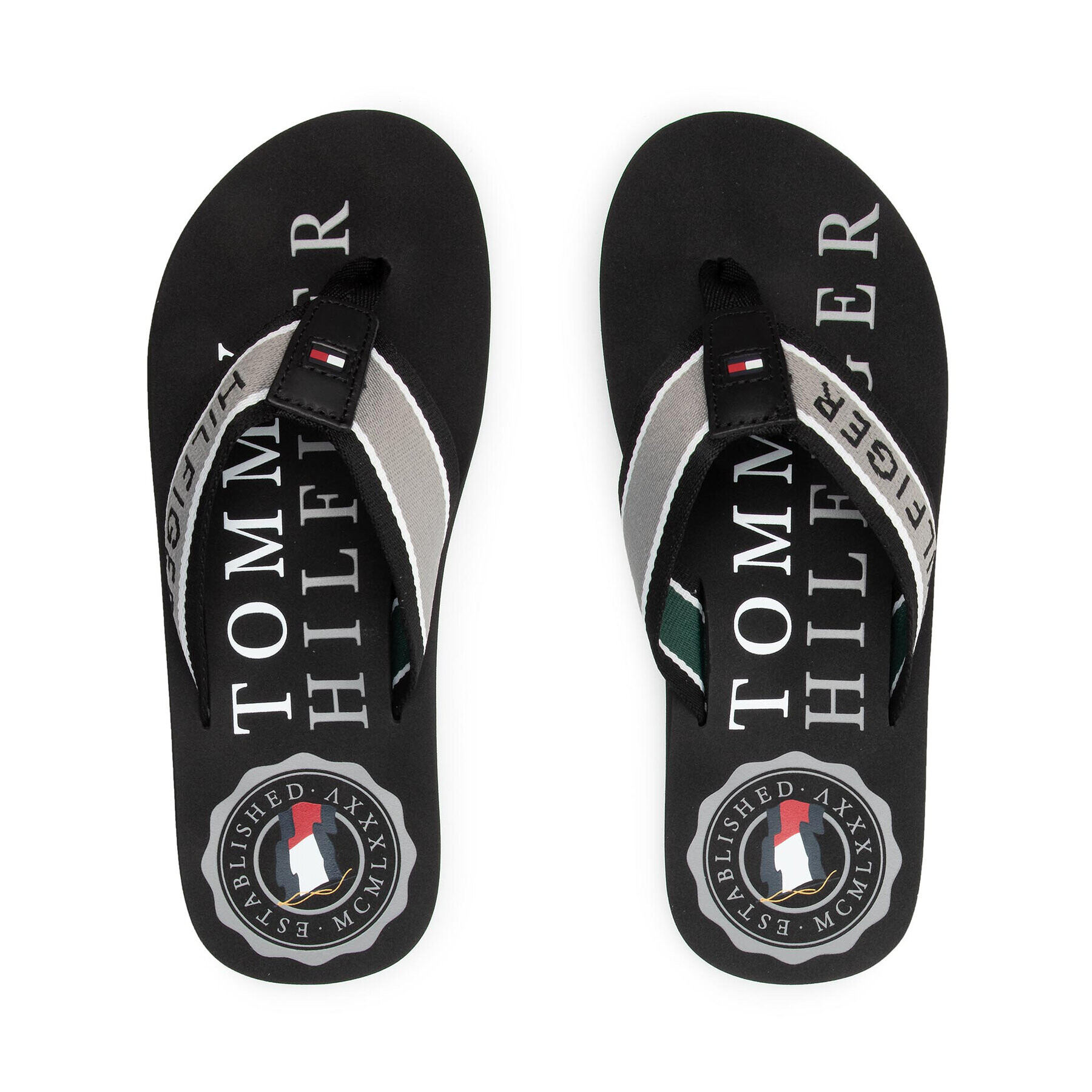 Tommy Hilfiger Žabky Martime Beach Sandal FM0FM03385 Čierna - Pepit.sk