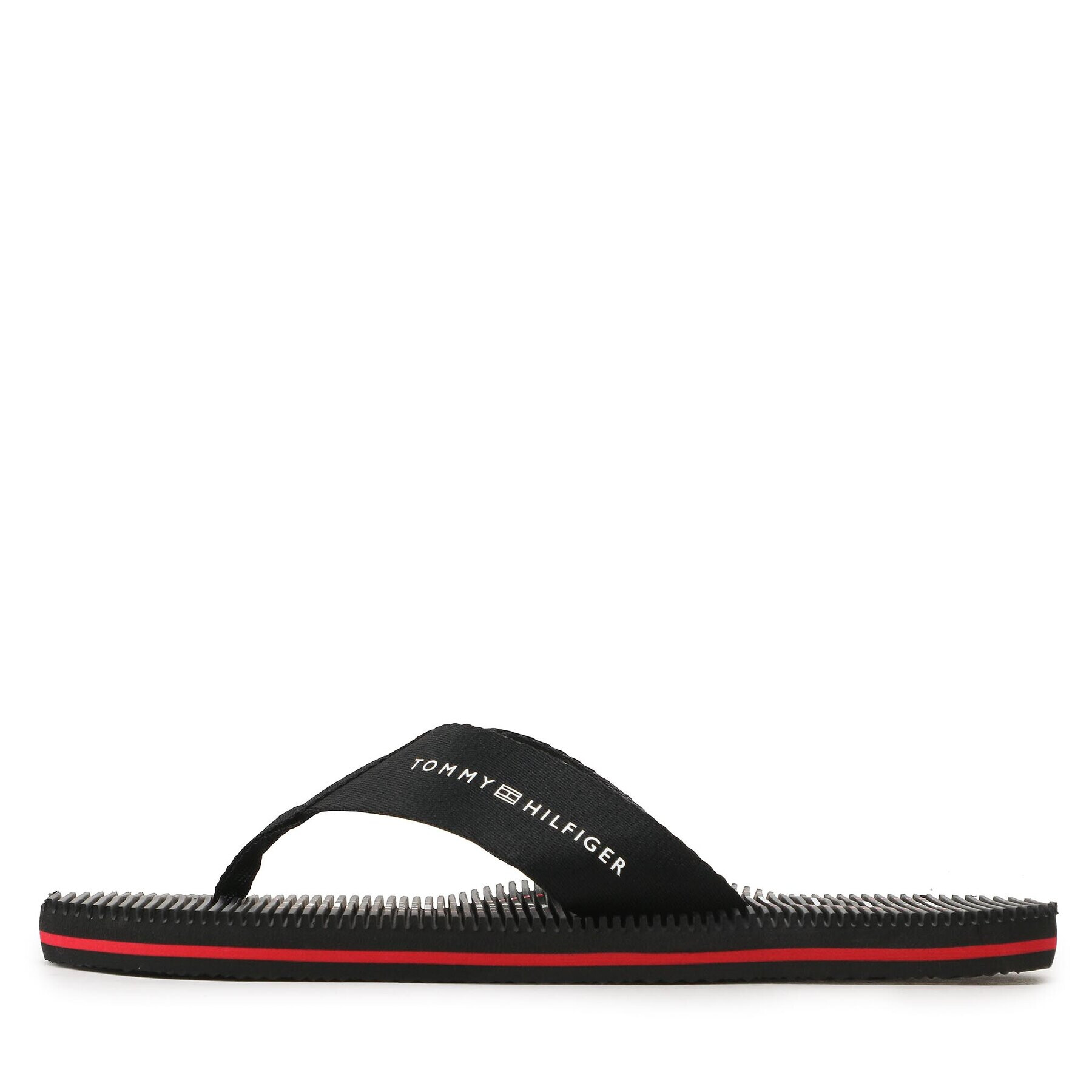 Tommy Hilfiger Žabky Massage Footbed Beach Sandal FM0FM04474 Červená - Pepit.sk