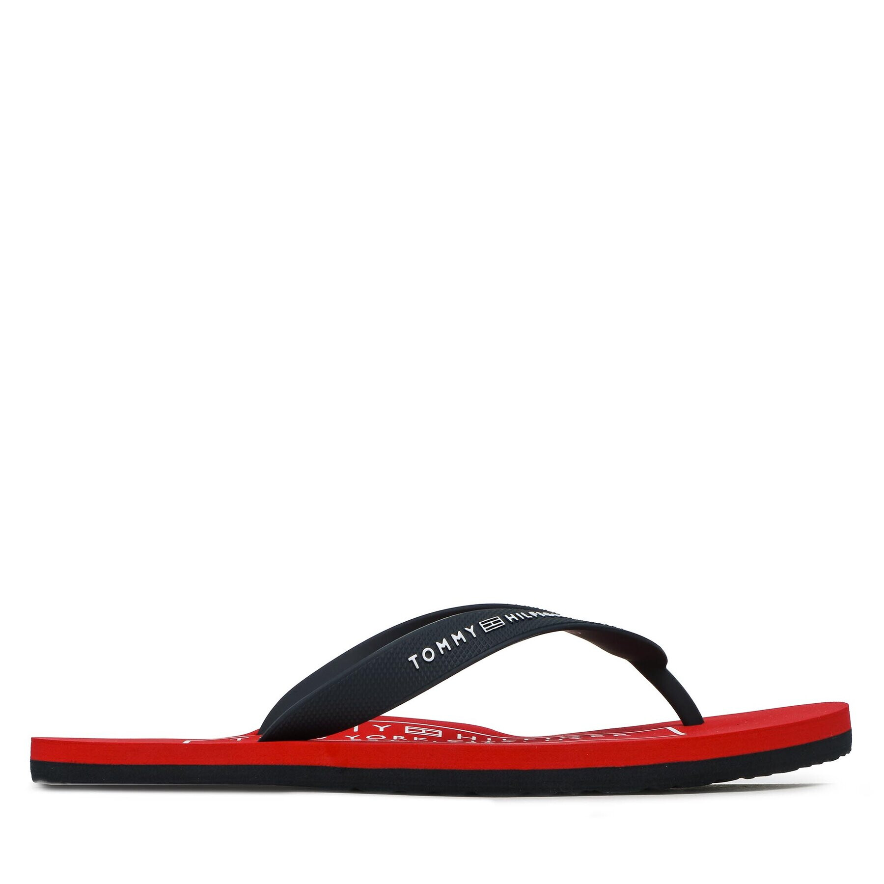 Tommy Hilfiger Žabky Rubber Hilfiger Beach Sandal FM0FM04468 Tmavomodrá - Pepit.sk