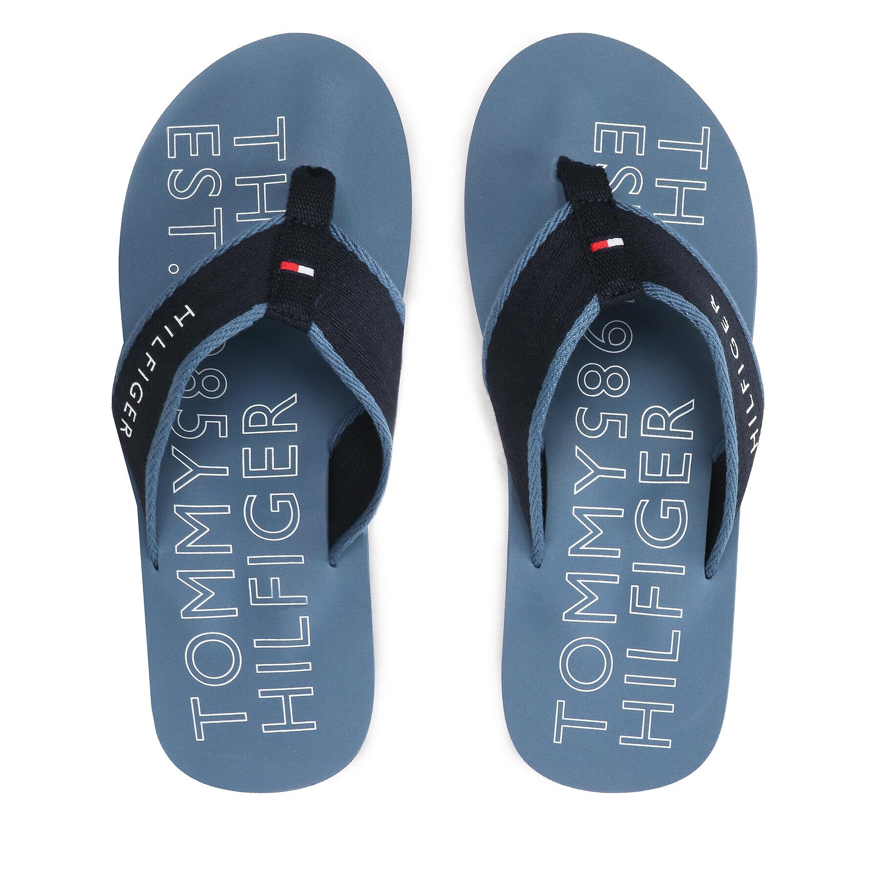 Tommy Hilfiger Žabky Sporty Hilfiger Beach Sandal FM0FM04469 Tmavomodrá - Pepit.sk