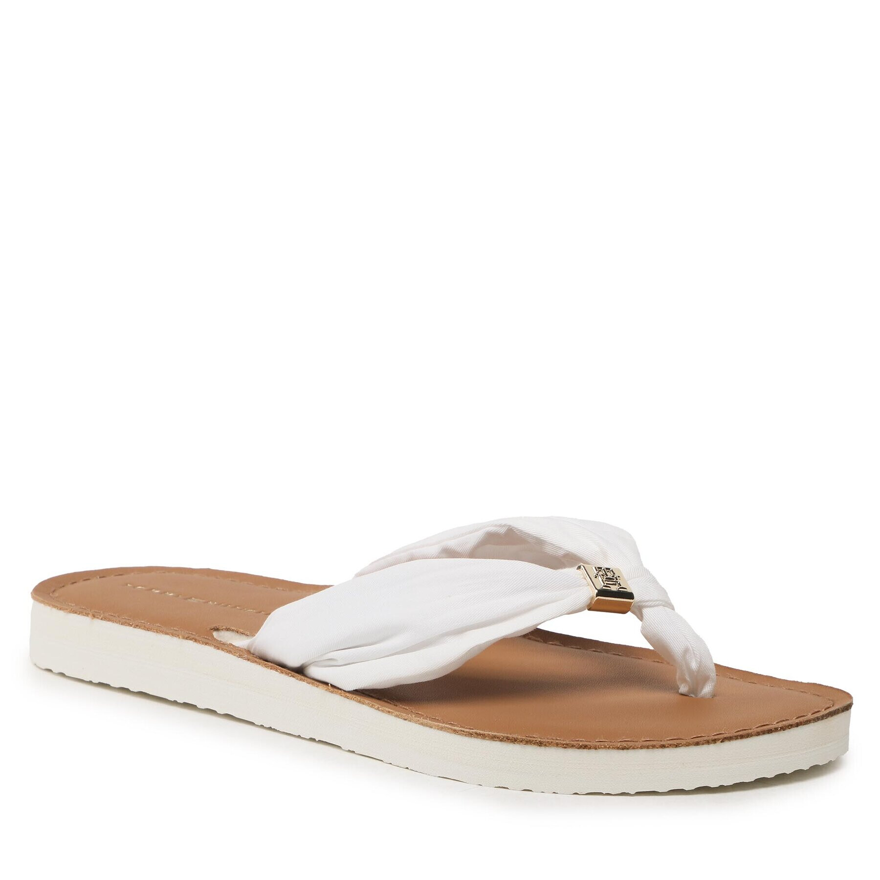 Tommy Hilfiger Žabky Th Elevated Beach Sandal FW0FW06985 Biela - Pepit.sk