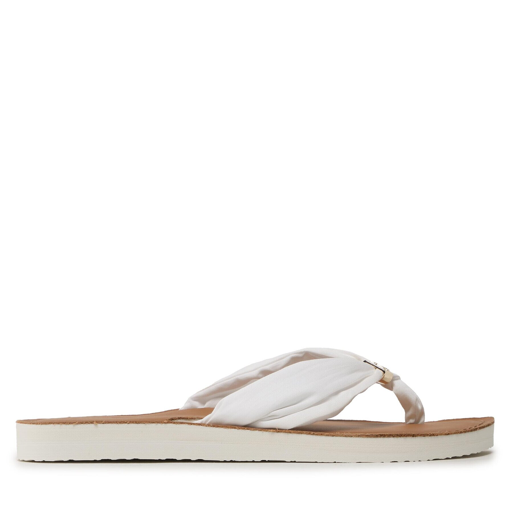 Tommy Hilfiger Žabky Th Elevated Beach Sandal FW0FW06985 Biela - Pepit.sk