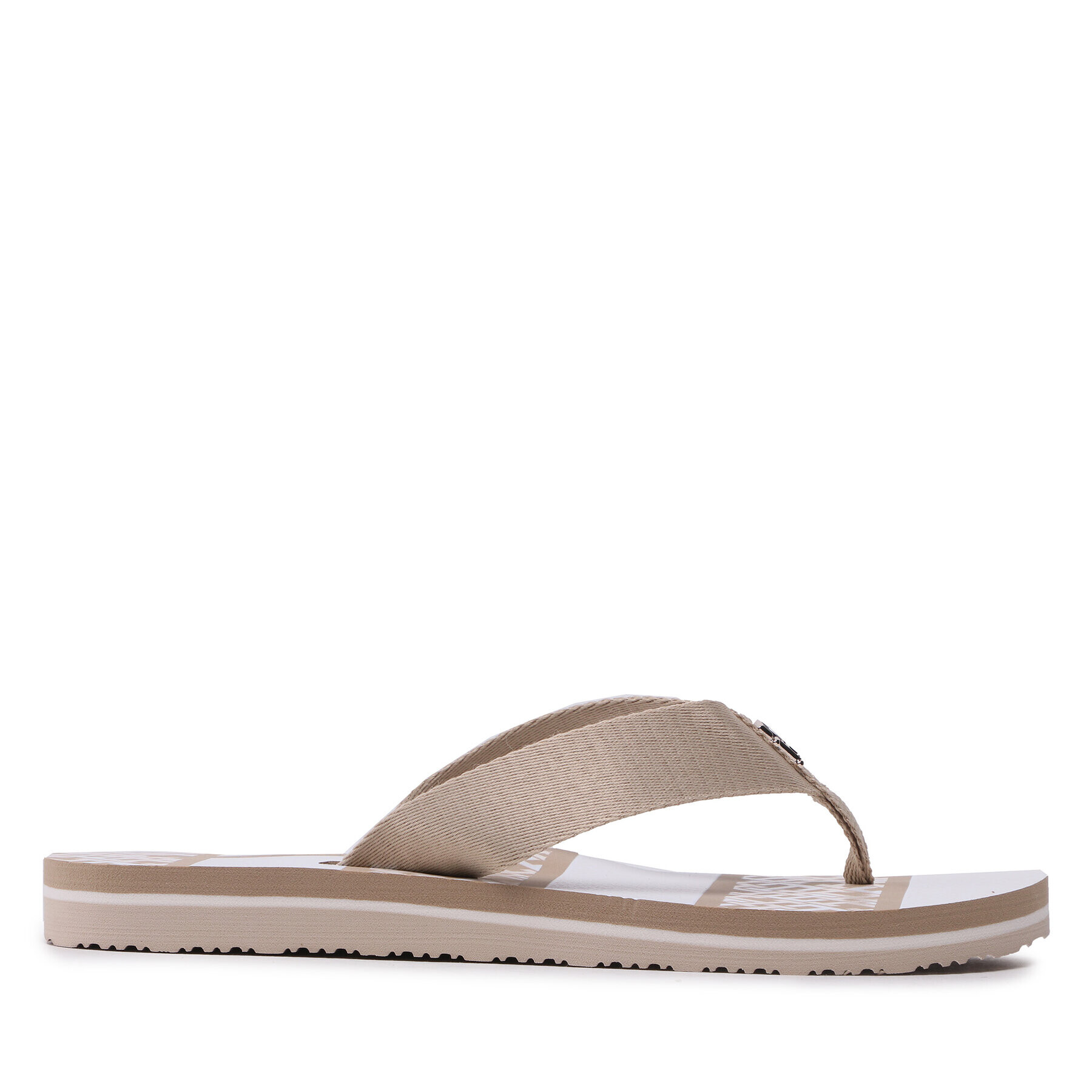 Tommy Hilfiger Žabky Th Monogram Essential Sandal FW0FW07162 Béžová - Pepit.sk