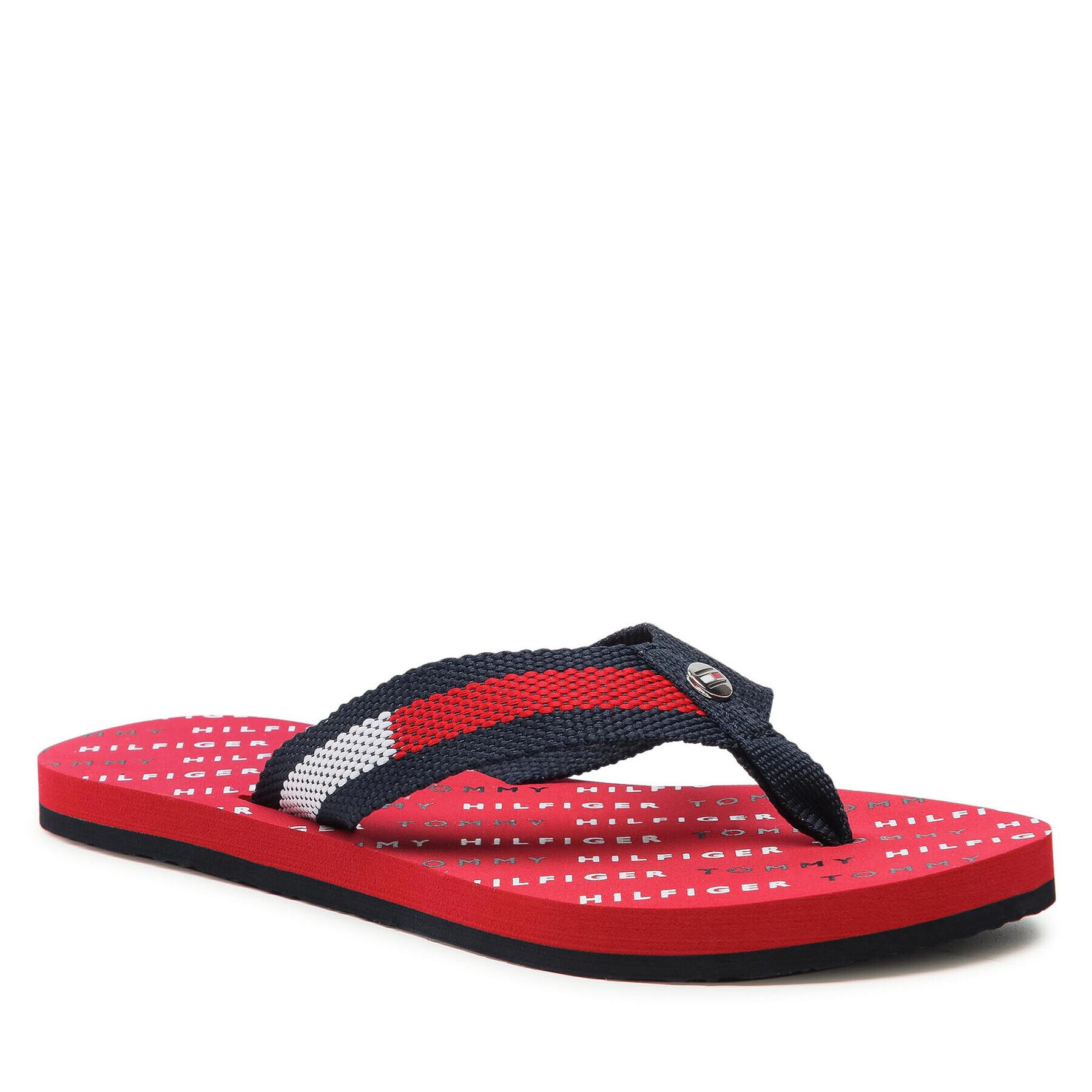 Tommy Hilfiger Žabky Th Slide Flag Flip Flop FW0FW05820 Tmavomodrá - Pepit.sk