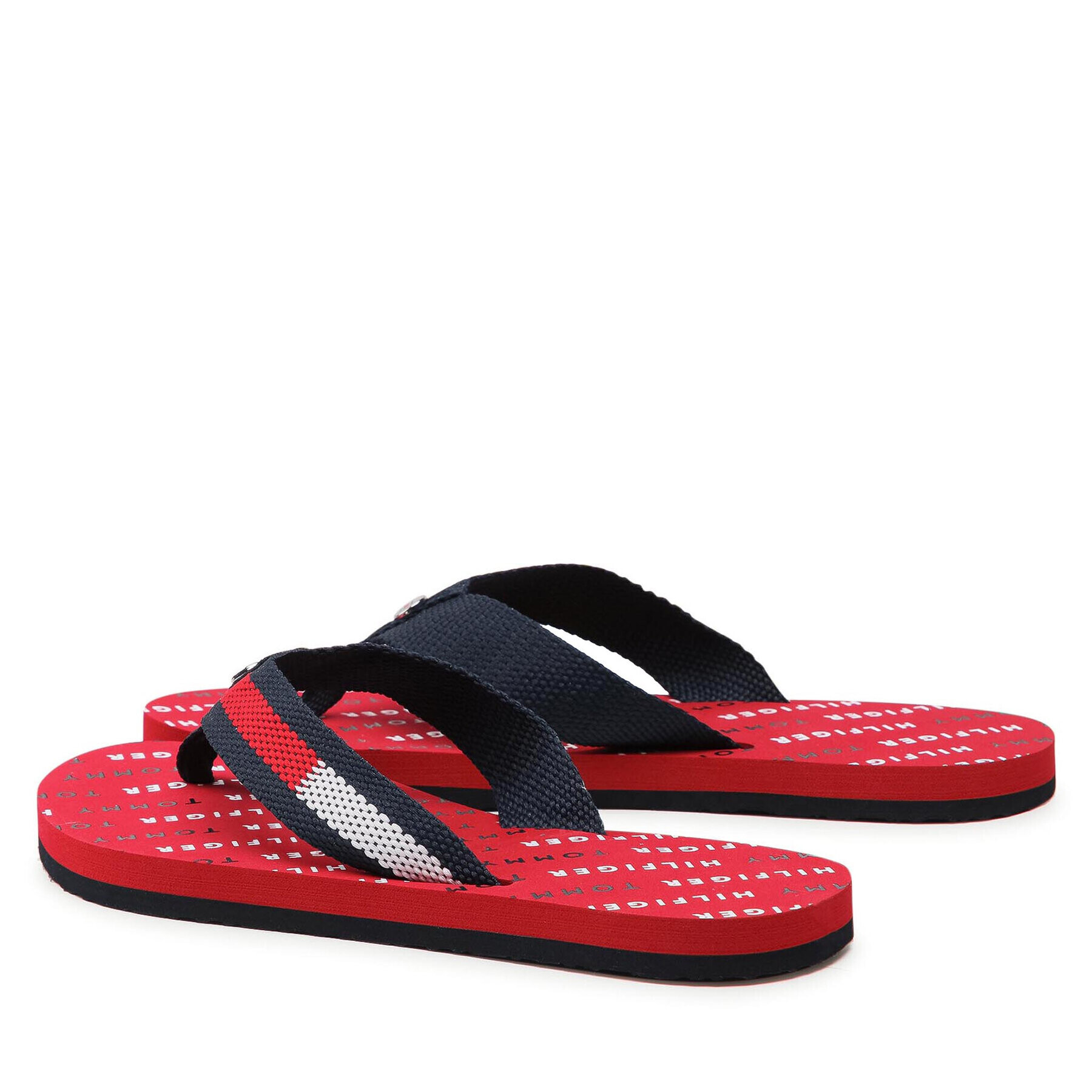 Tommy Hilfiger Žabky Th Slide Flag Flip Flop FW0FW05820 Tmavomodrá - Pepit.sk