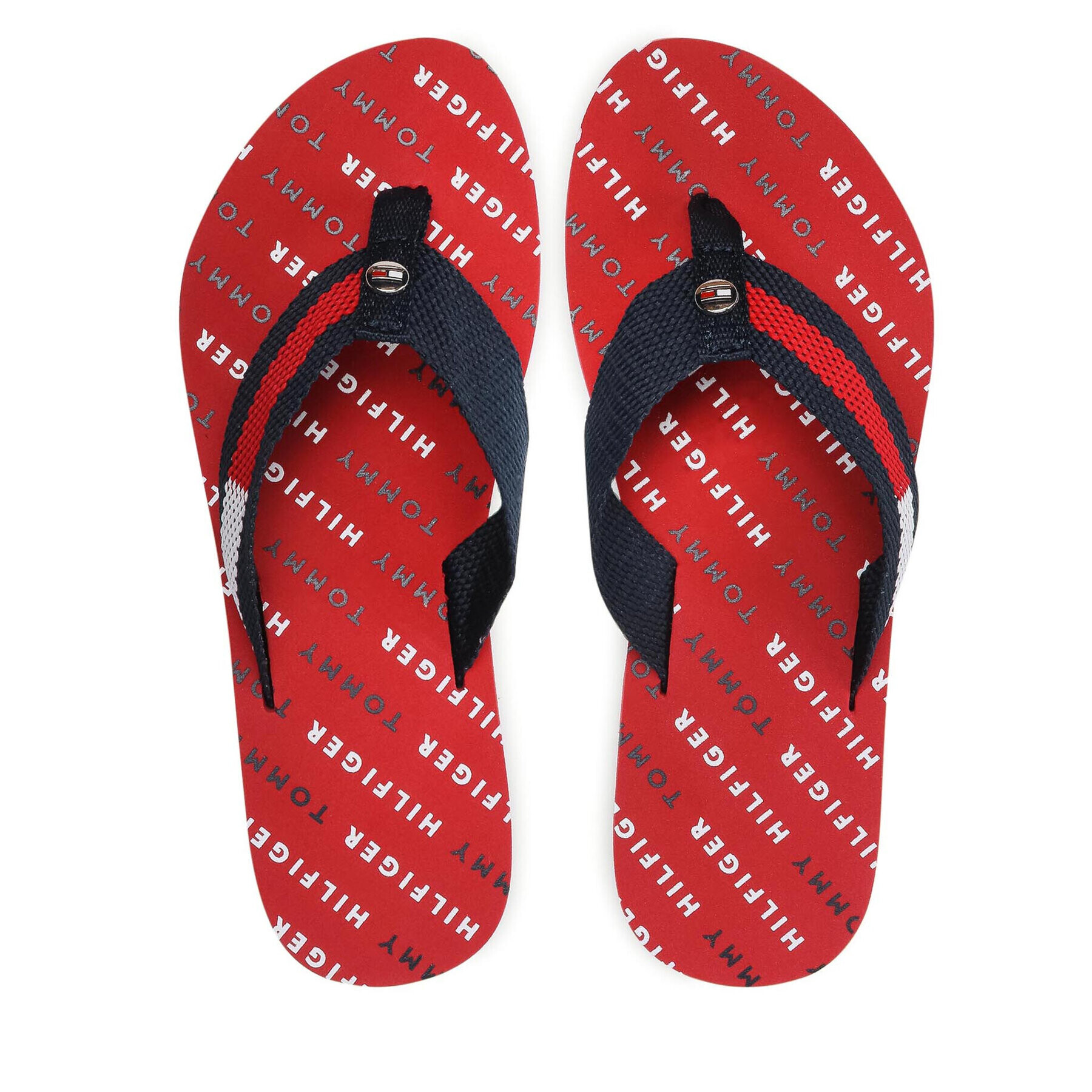 Tommy Hilfiger Žabky Th Slide Flag Flip Flop FW0FW05820 Tmavomodrá - Pepit.sk