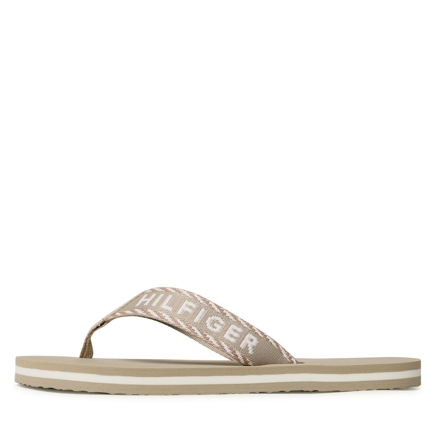 Tommy Hilfiger Žabky Webbing Sandal FW0FW07143 Béžová - Pepit.sk