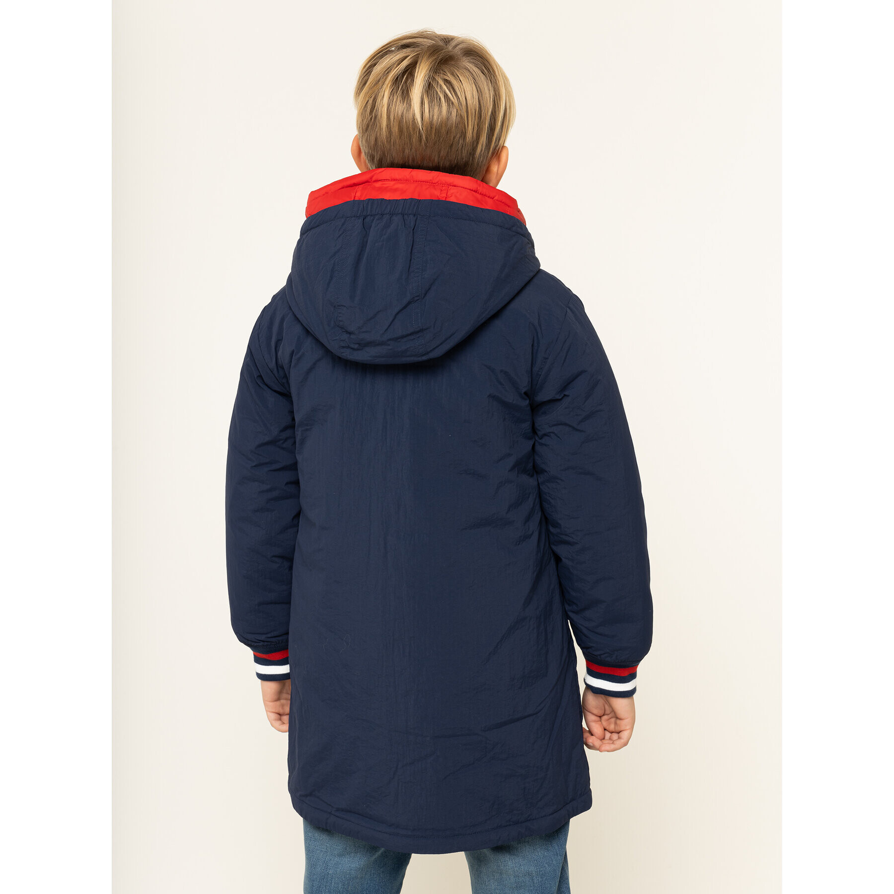 Tommy Hilfiger Zimná bunda KG0KG04467 D Tmavomodrá Regular Fit - Pepit.sk