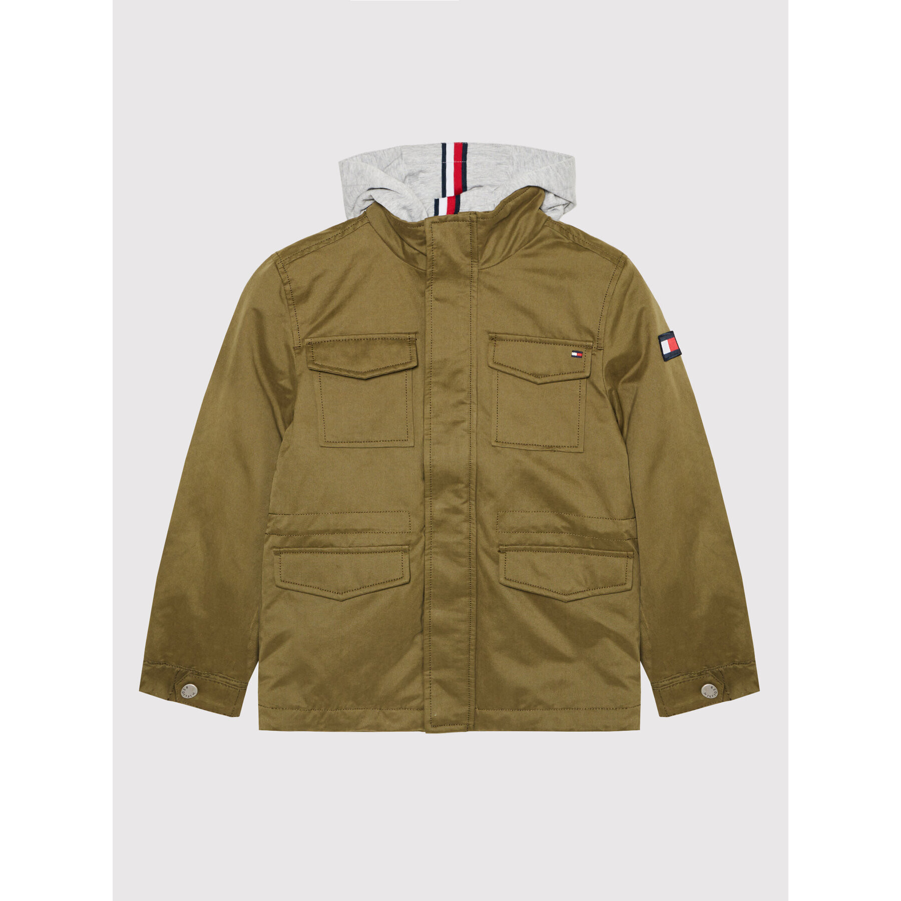 Tommy Hilfiger Zimné bundy Field KB0KB06267 D Zelená Regular Fit - Pepit.sk