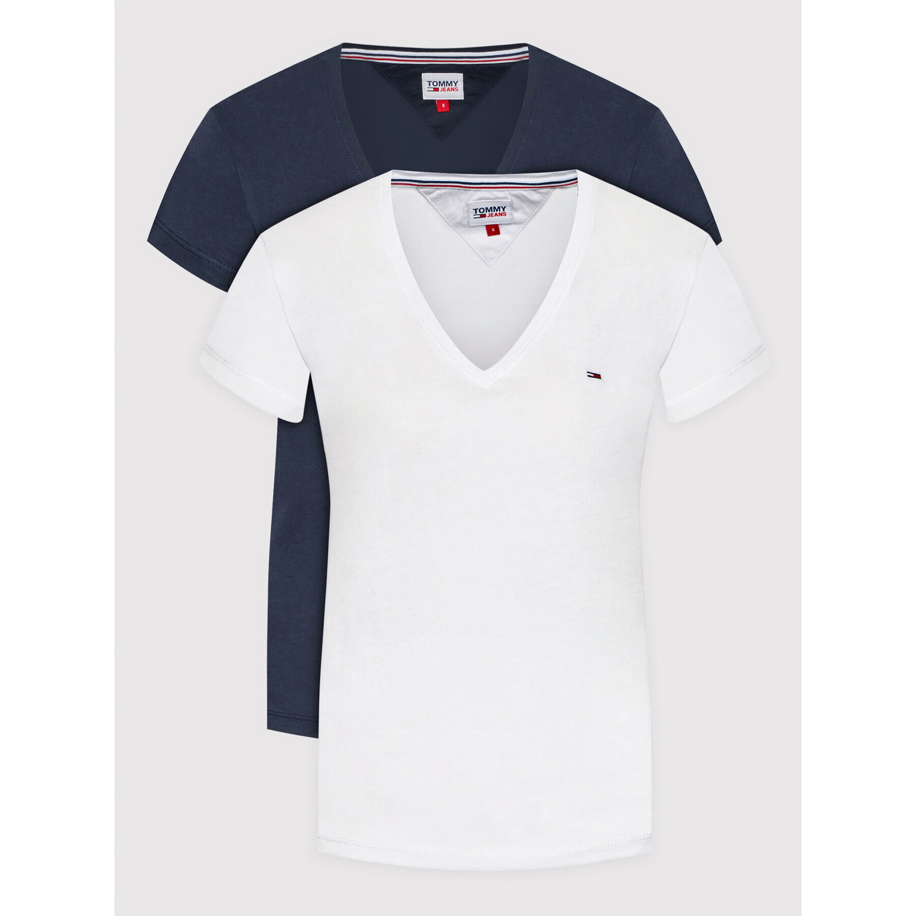 Tommy Jeans 2-dielna súprava tričiek Soft DW0DW11458 Farebná Regular Fit - Pepit.sk