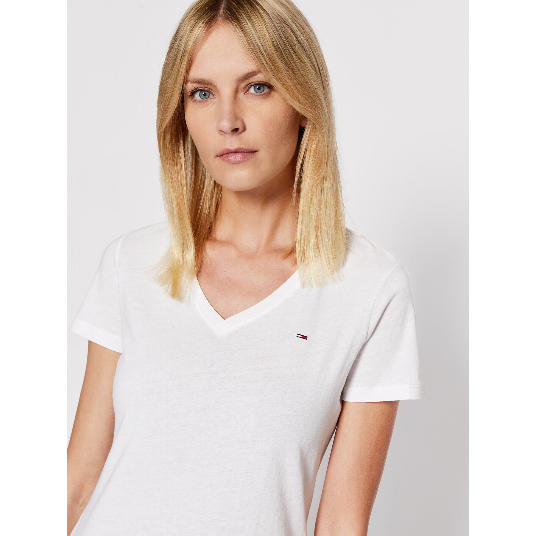 Tommy Jeans 2-dielna súprava tričiek Soft V Neck DW0DW11458 Farebná Regular Fit - Pepit.sk