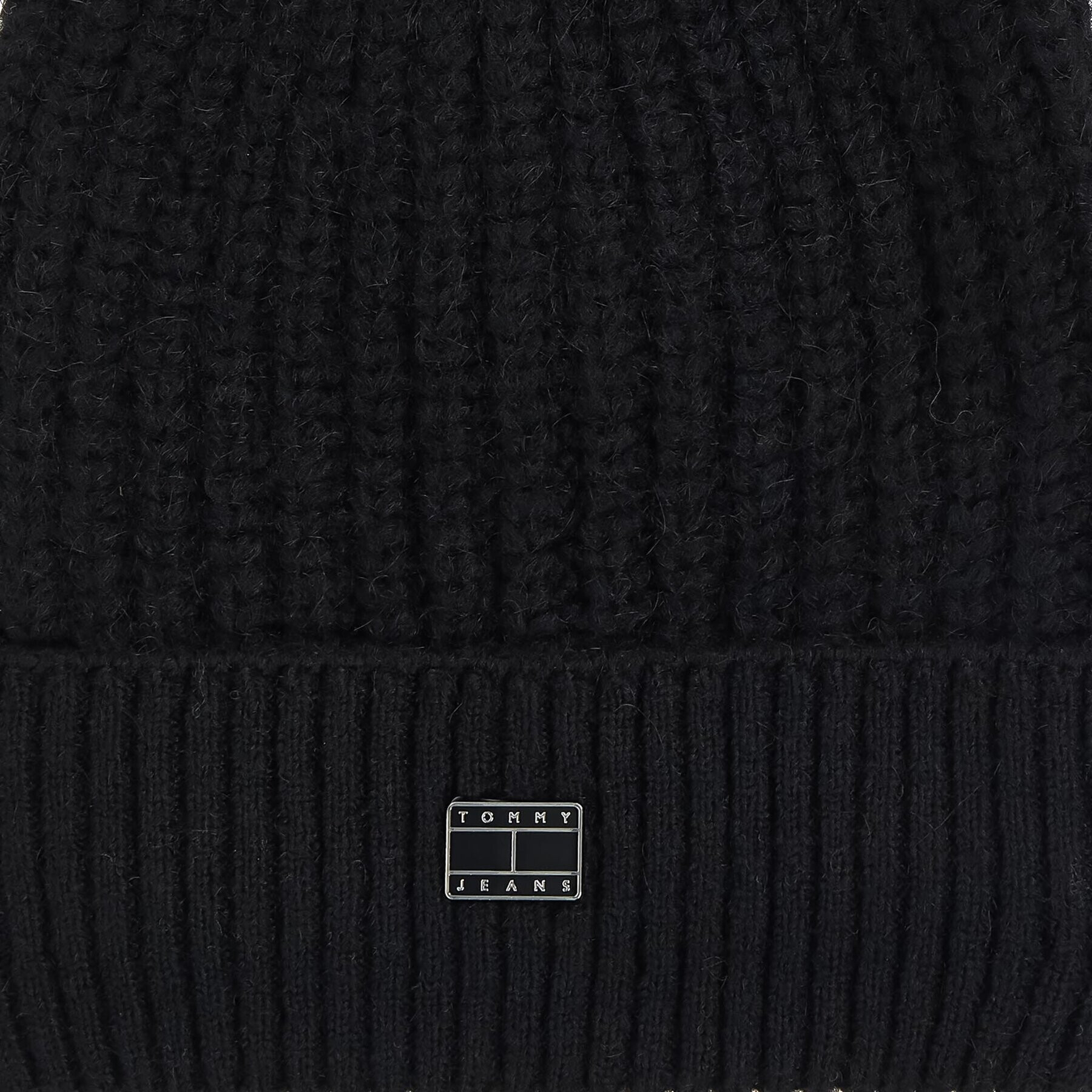 Tommy Jeans Čiapka Tjw Cosy Knit Beanie AW0AW15462 Čierna - Pepit.sk