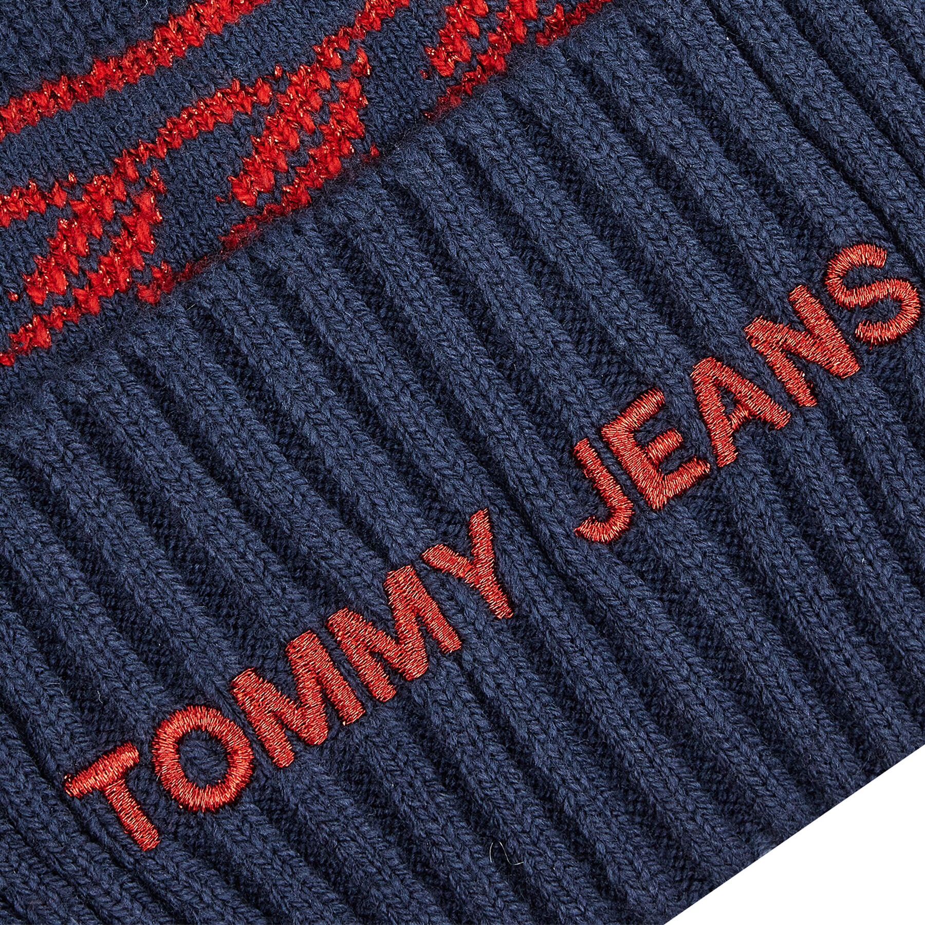 Tommy Jeans Čiapka Tjw Femme Beanie AW0AW10710 Tmavomodrá - Pepit.sk