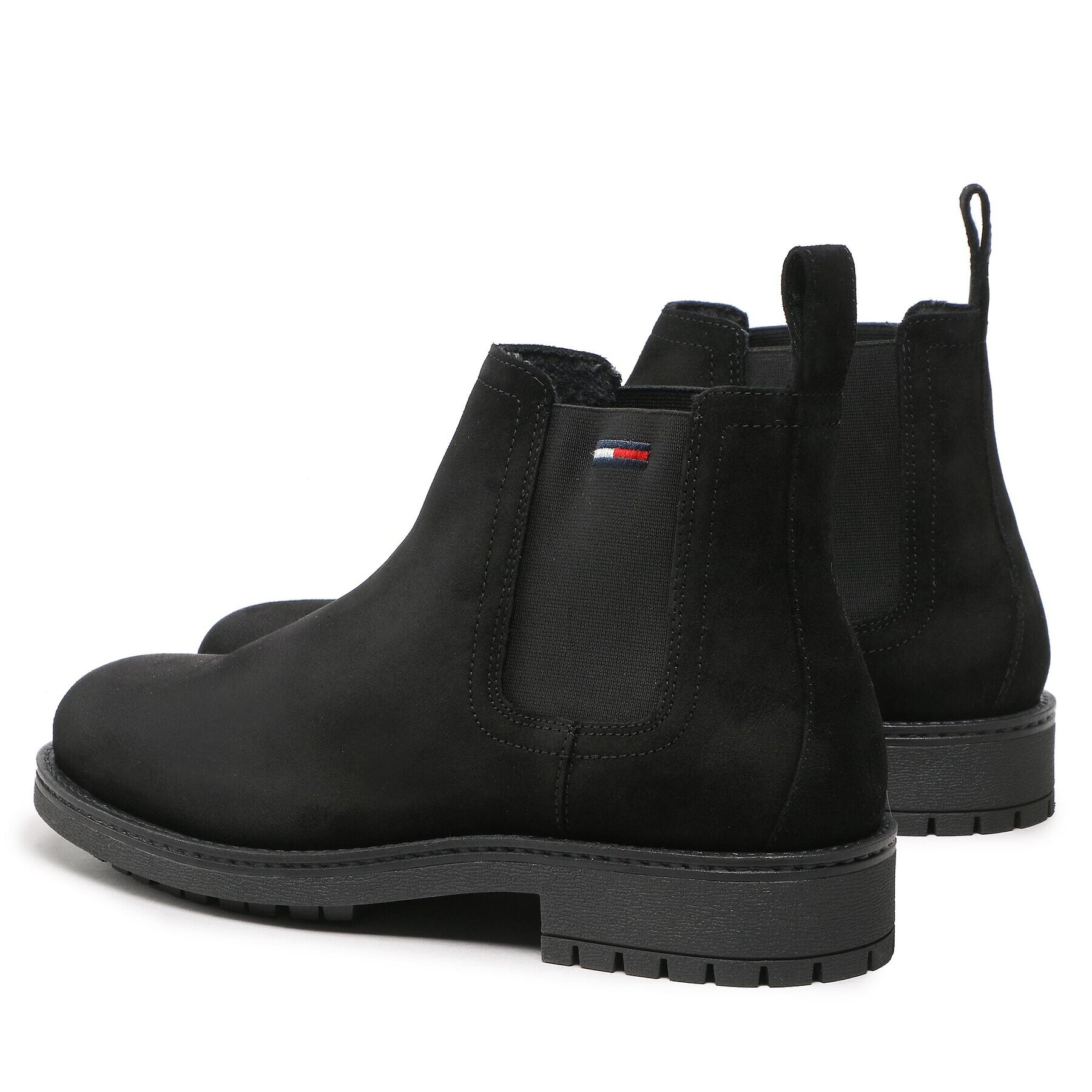 Tommy Jeans Členková obuv s elastickým prvkom Classic Chelsea Boot EM0EM01056 Čierna - Pepit.sk