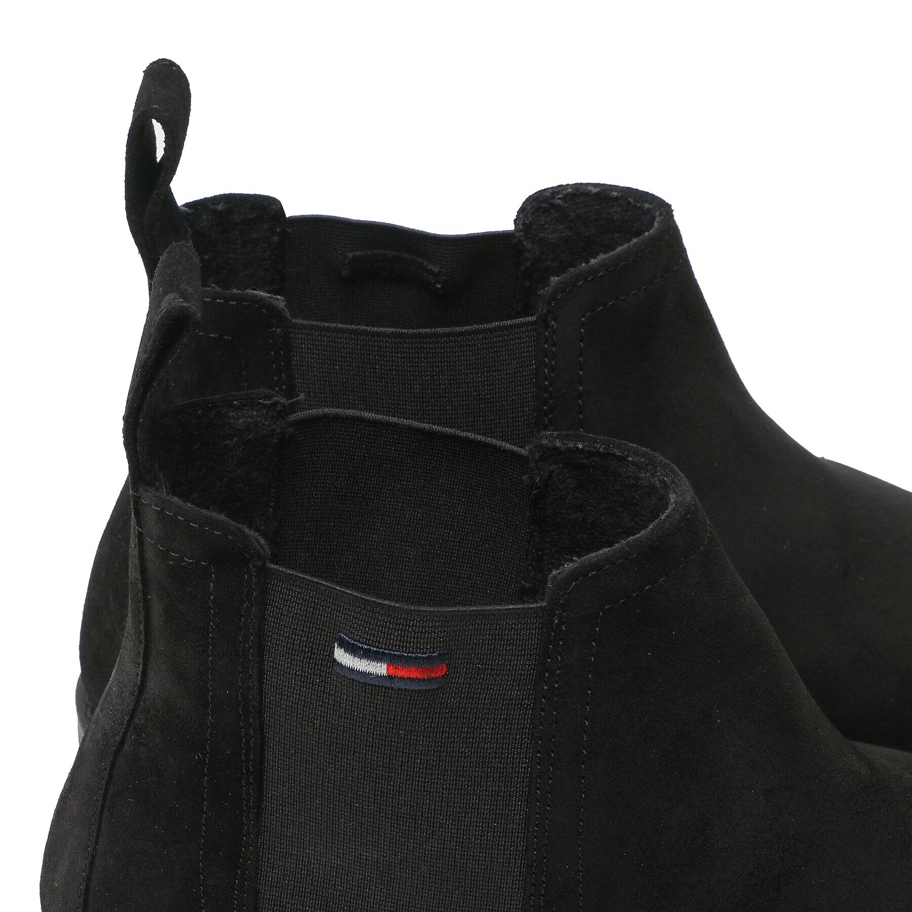 Tommy Jeans Členková obuv s elastickým prvkom Classic Chelsea Boot EM0EM01056 Čierna - Pepit.sk