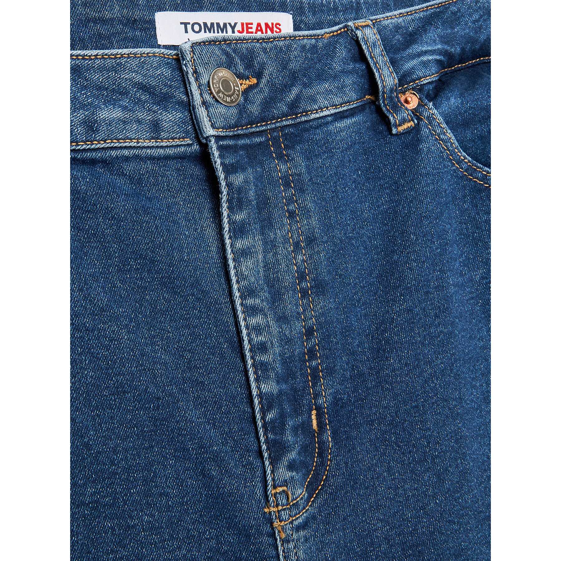 Tommy Jeans Curve Džínsy Melany DW0DW14815 Modrá Skinny Fit - Pepit.sk