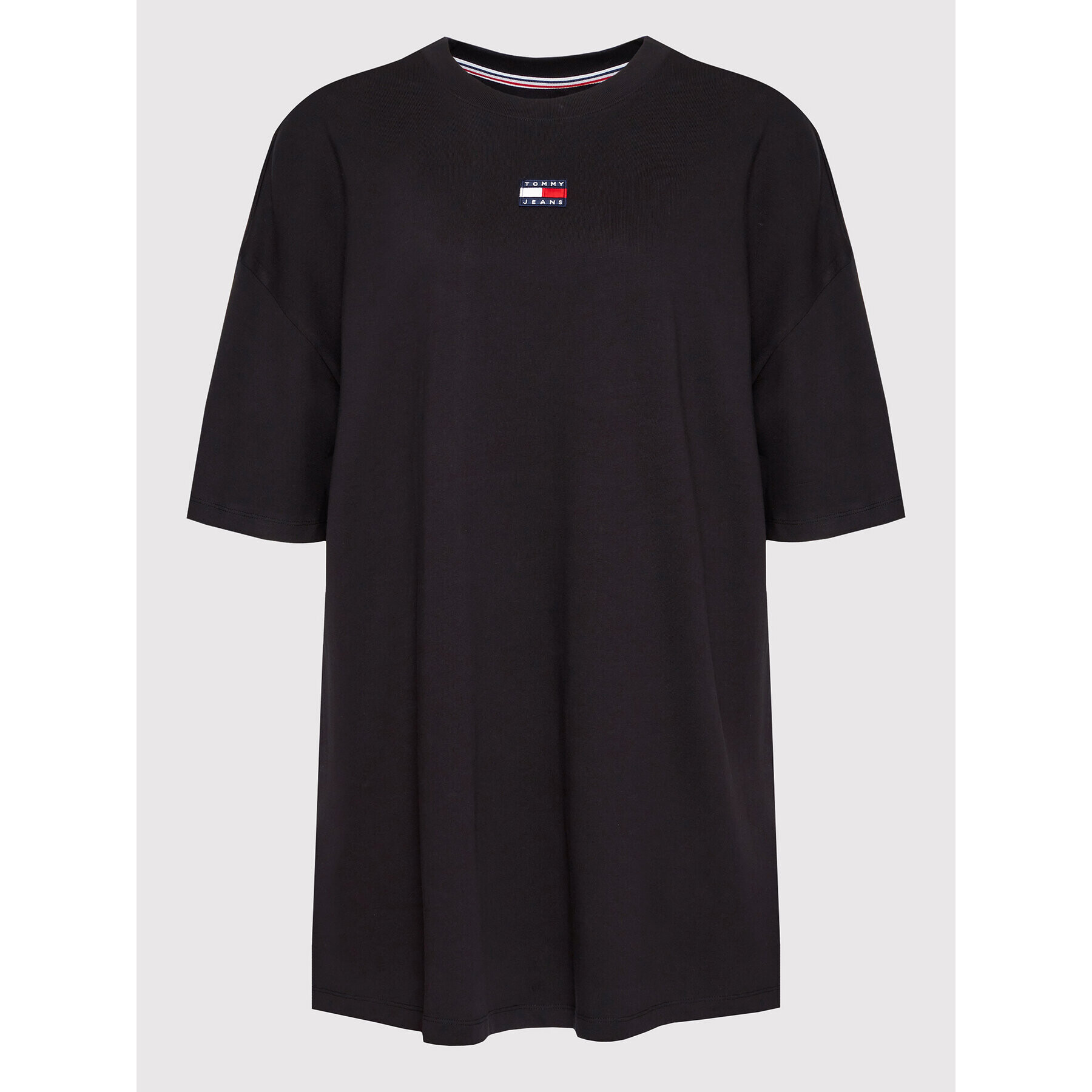 Tommy Jeans Curve Každodenné šaty DW0DW12950 Čierna Oversize - Pepit.sk