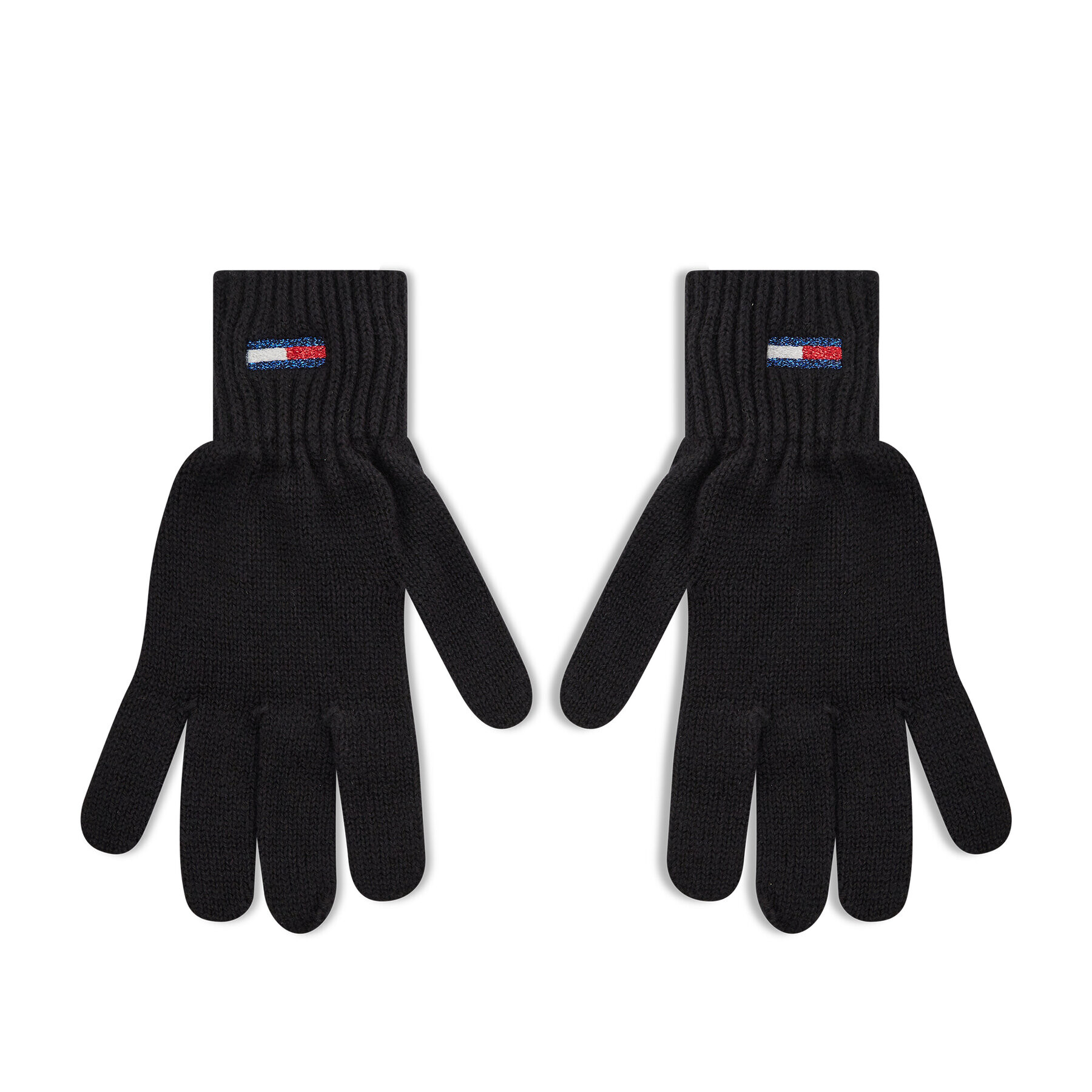 Tommy Jeans Dámske rukavice Tjw Ess Flag Glove AW0AW10704 Čierna - Pepit.sk