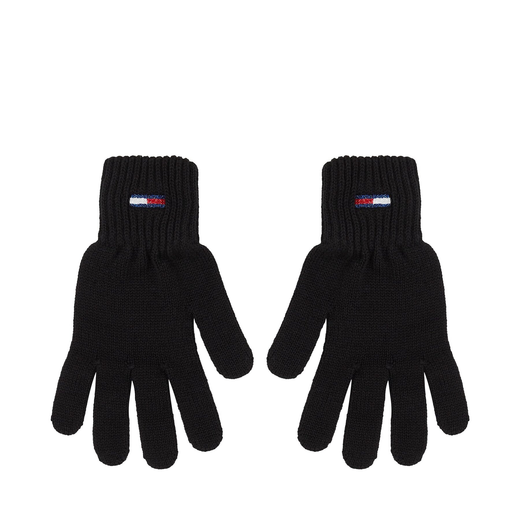 Tommy Jeans Dámske rukavice Tjw Flag Gloves AW0AW15480 Čierna - Pepit.sk