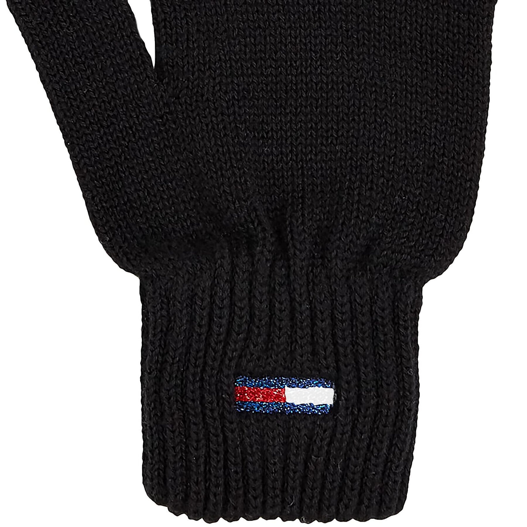 Tommy Jeans Dámske rukavice Tjw Flag Gloves AW0AW15480 Čierna - Pepit.sk