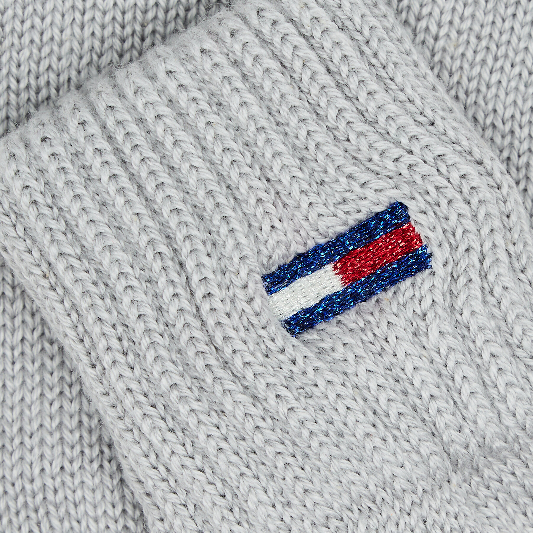 Tommy Jeans Dámske rukavice Tjw Flag Gloves AW0AW15480 Sivá - Pepit.sk