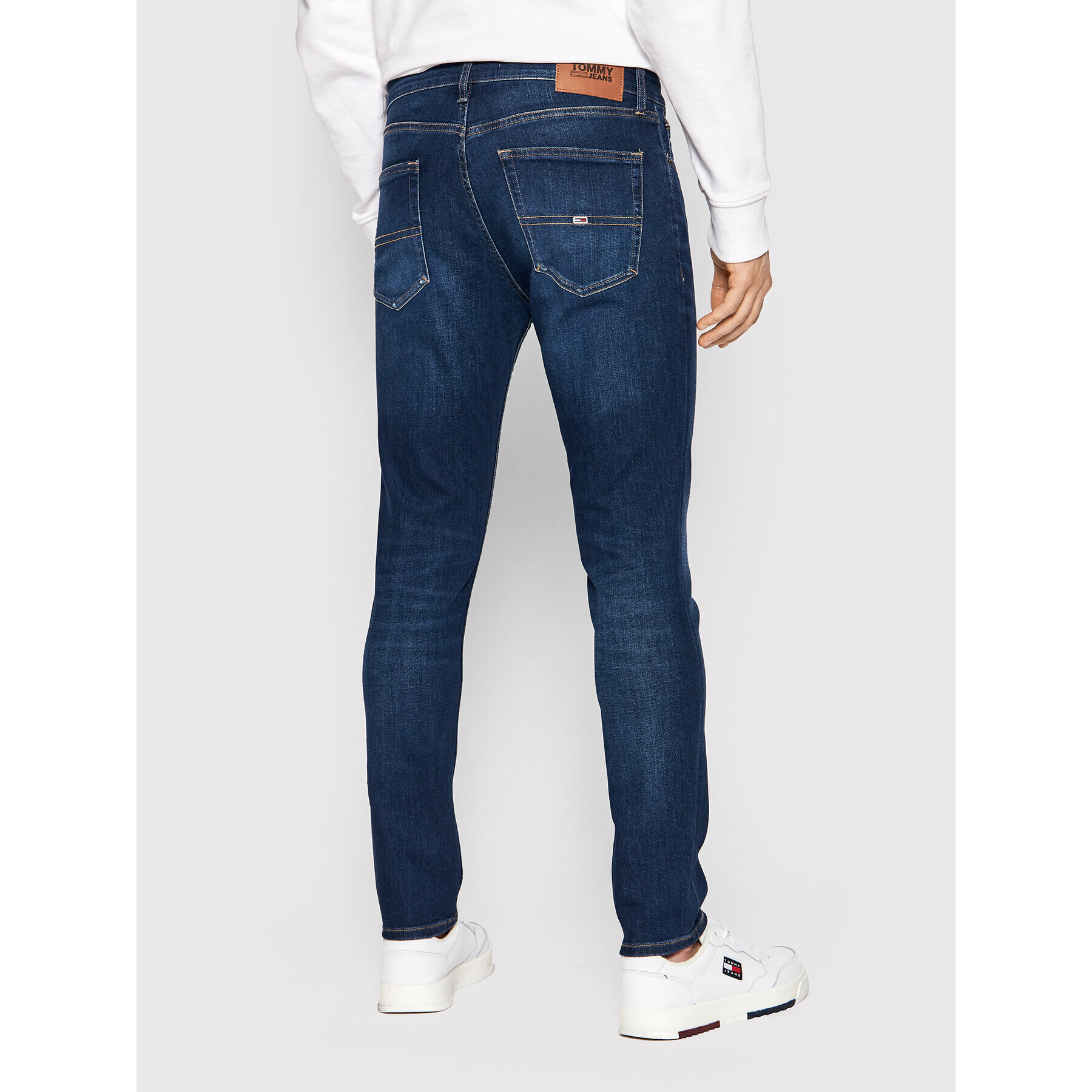 Tommy Jeans Džínsy Austin DM0DM09552 Modrá Slim Tapered Fit - Pepit.sk