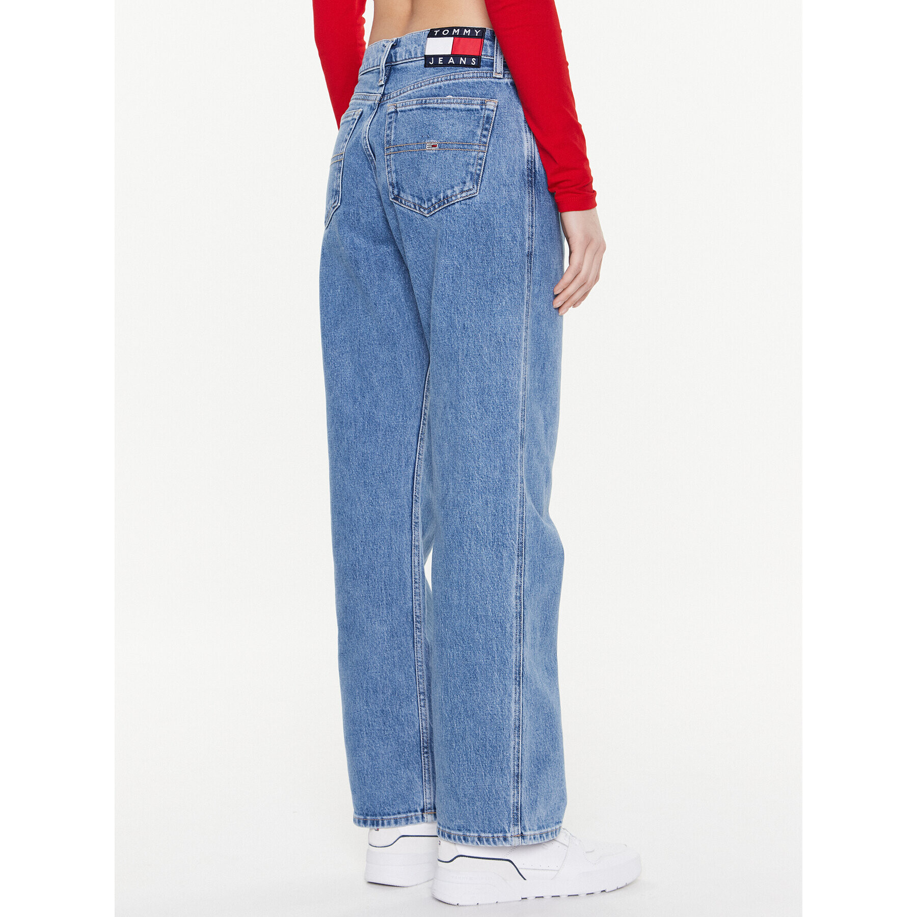 Tommy Jeans Džínsy Betsy DW0DW14787 Modrá Loose Fit - Pepit.sk