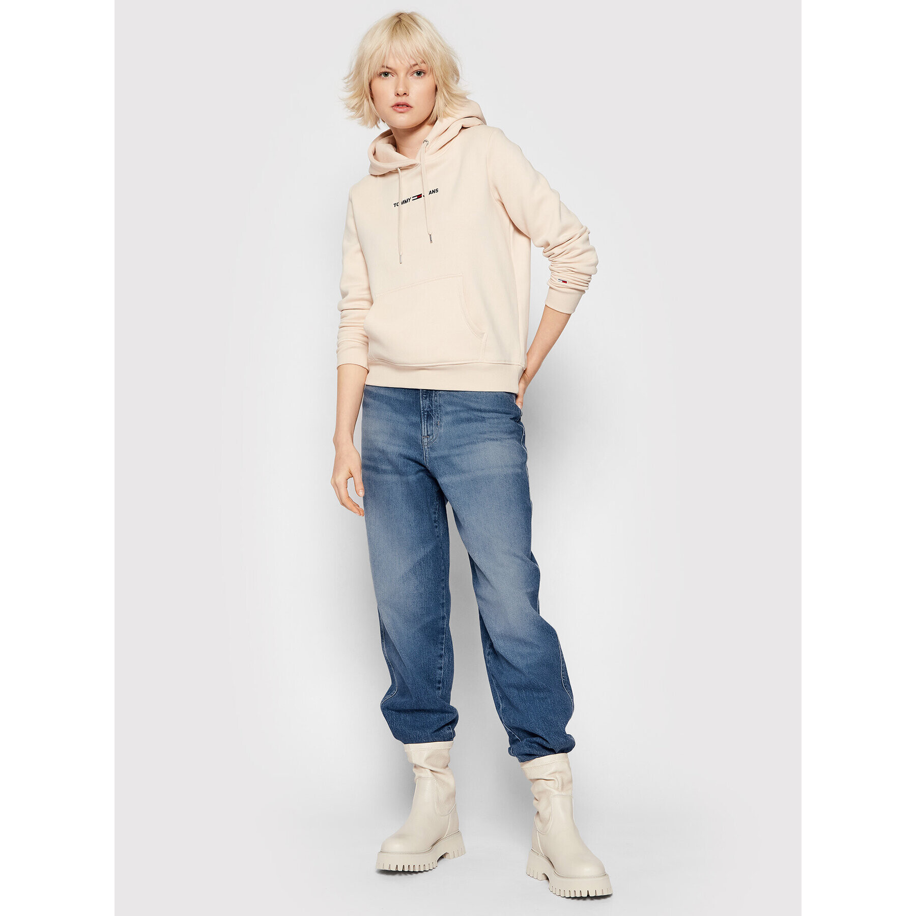 Tommy Jeans Džínsy Callie DW0DW10902 Modrá Balloon Fit - Pepit.sk