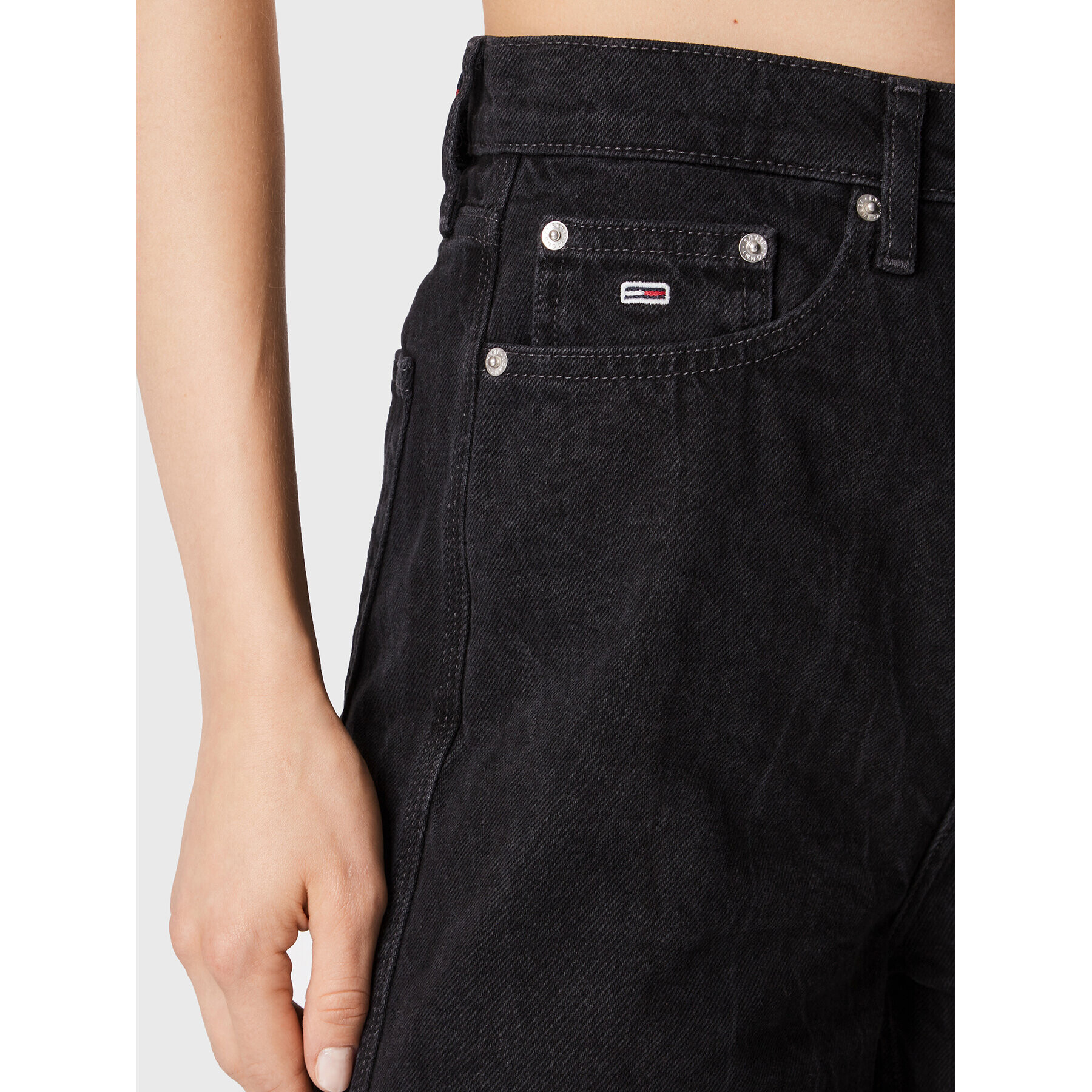 Tommy Jeans Džínsy Claire DW0DW14119 Čierna Wide Leg - Pepit.sk