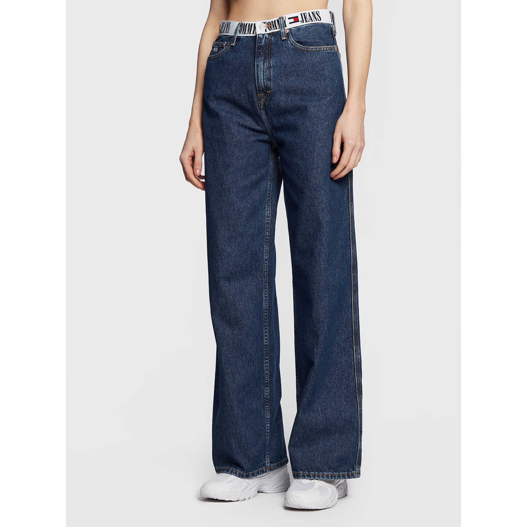 Tommy Jeans Džínsy Claire DW0DW14808 Tmavomodrá Relaxed Fit - Pepit.sk