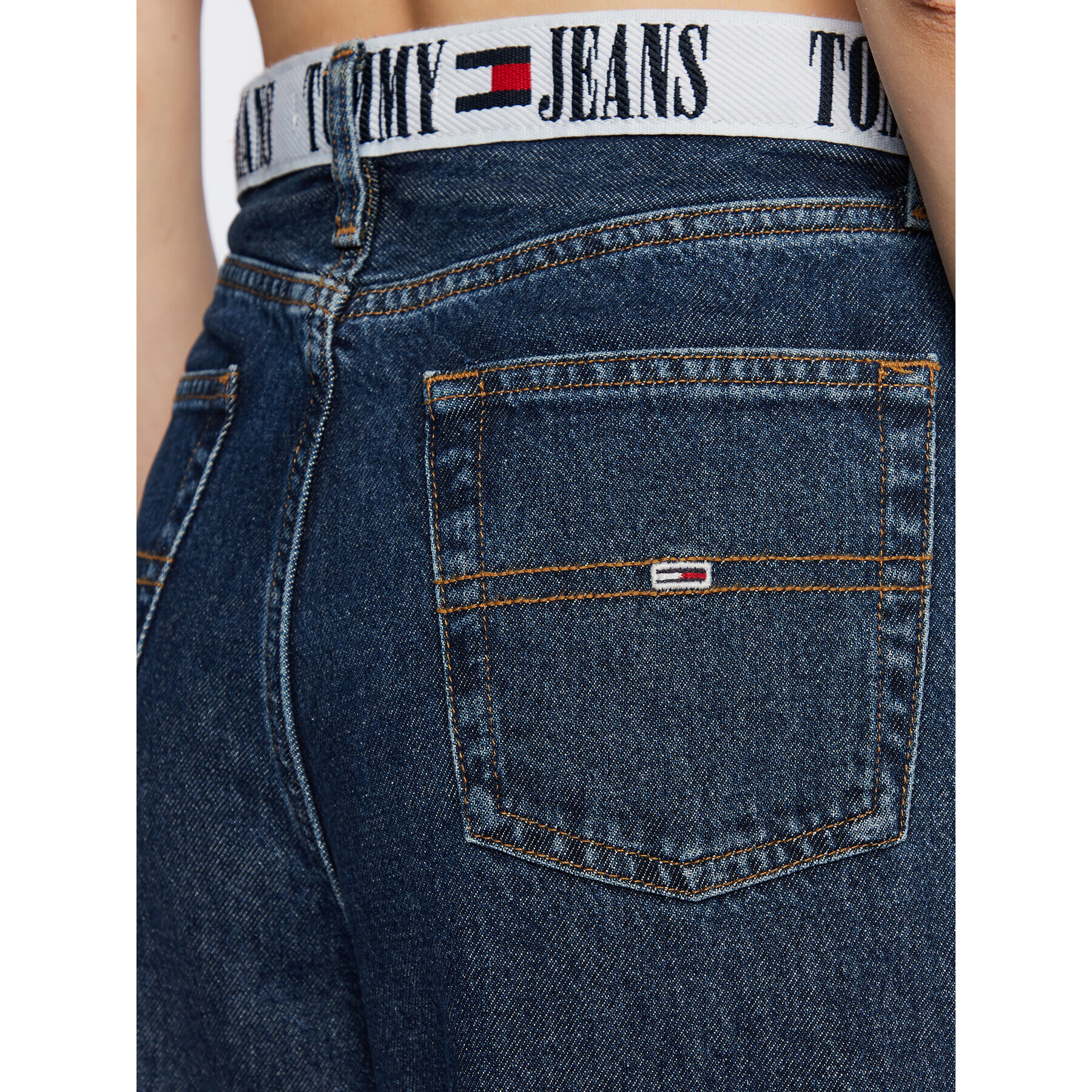 Tommy Jeans Džínsy Claire DW0DW14808 Tmavomodrá Relaxed Fit - Pepit.sk