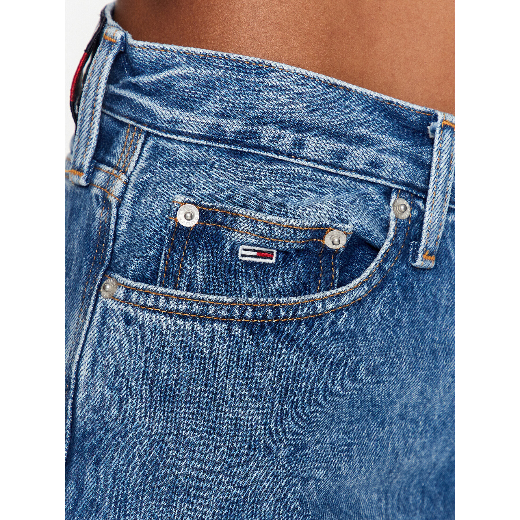 Tommy Jeans Džínsy Claire DW0DW16653 Modrá Wide Leg - Pepit.sk