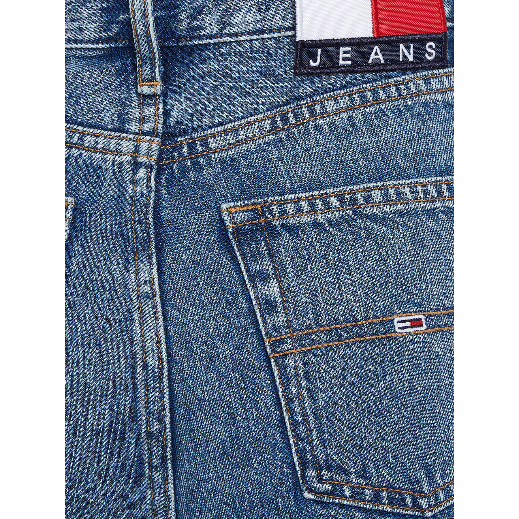 Tommy Jeans Džínsy Claire DW0DW16653 Modrá Wide Leg - Pepit.sk