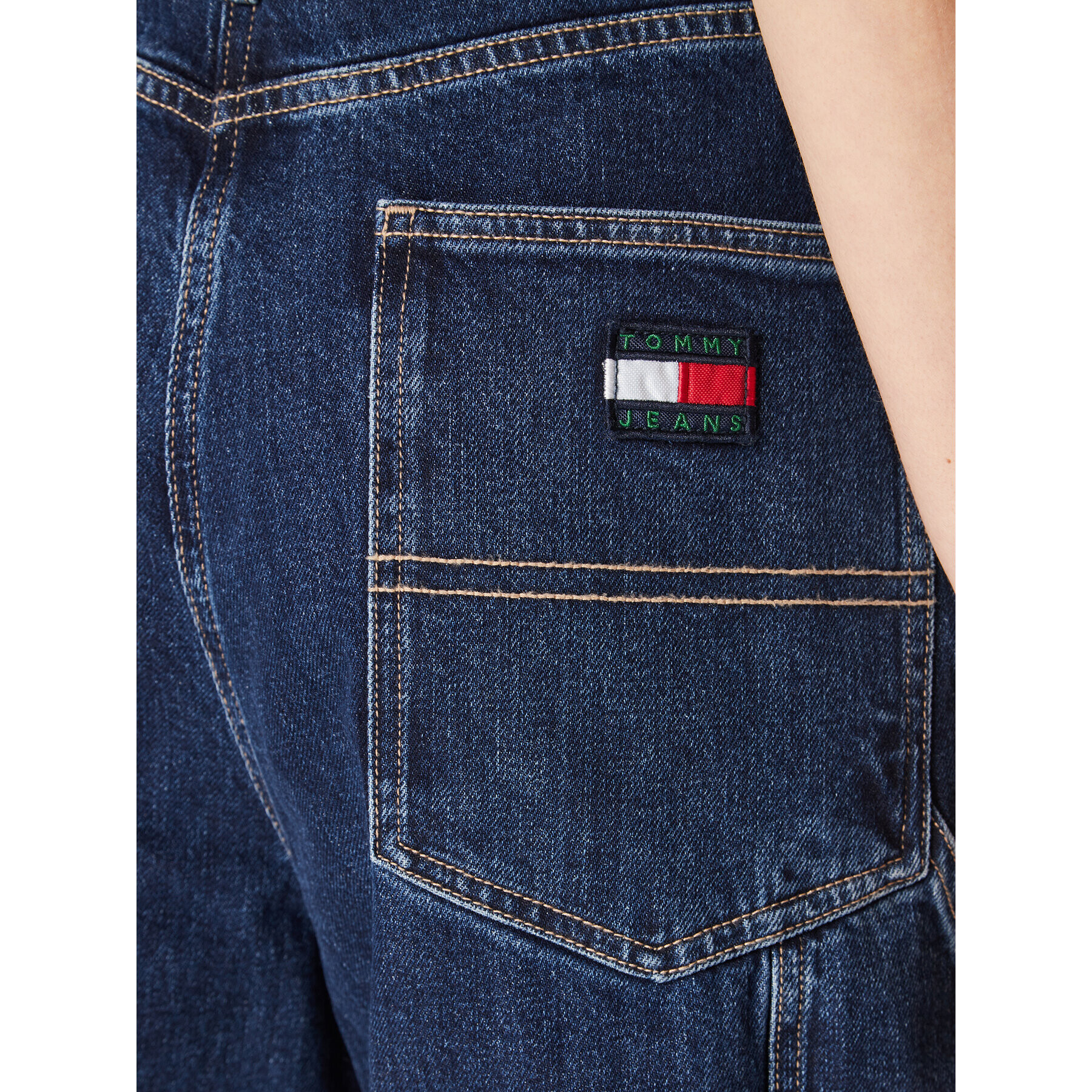 Tommy Jeans Džínsy Daisy DW0DW13897 Tmavomodrá Baggy Fit - Pepit.sk