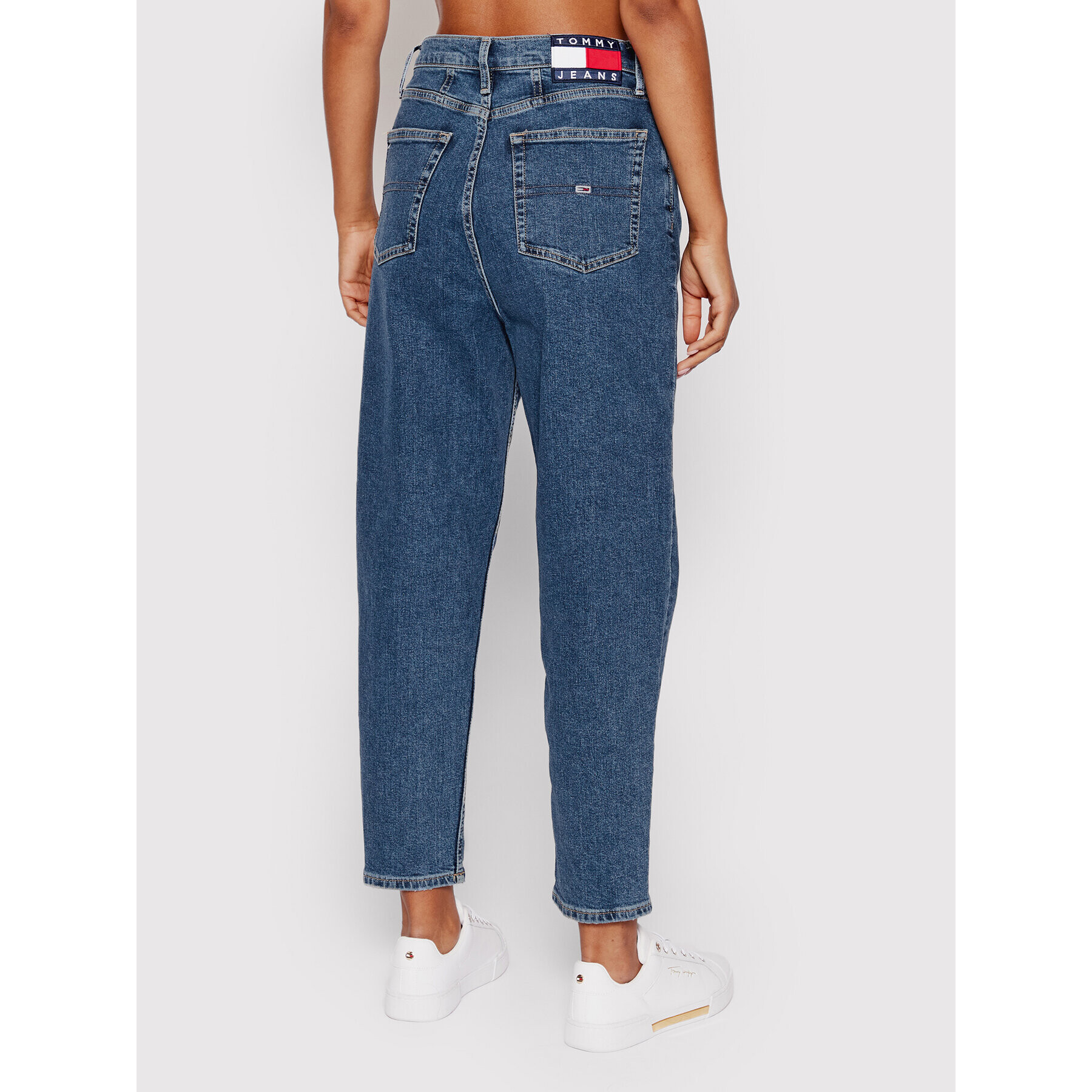 Tommy Jeans Džínsy DW0DW12389 Tmavomodrá Mom Fit - Pepit.sk