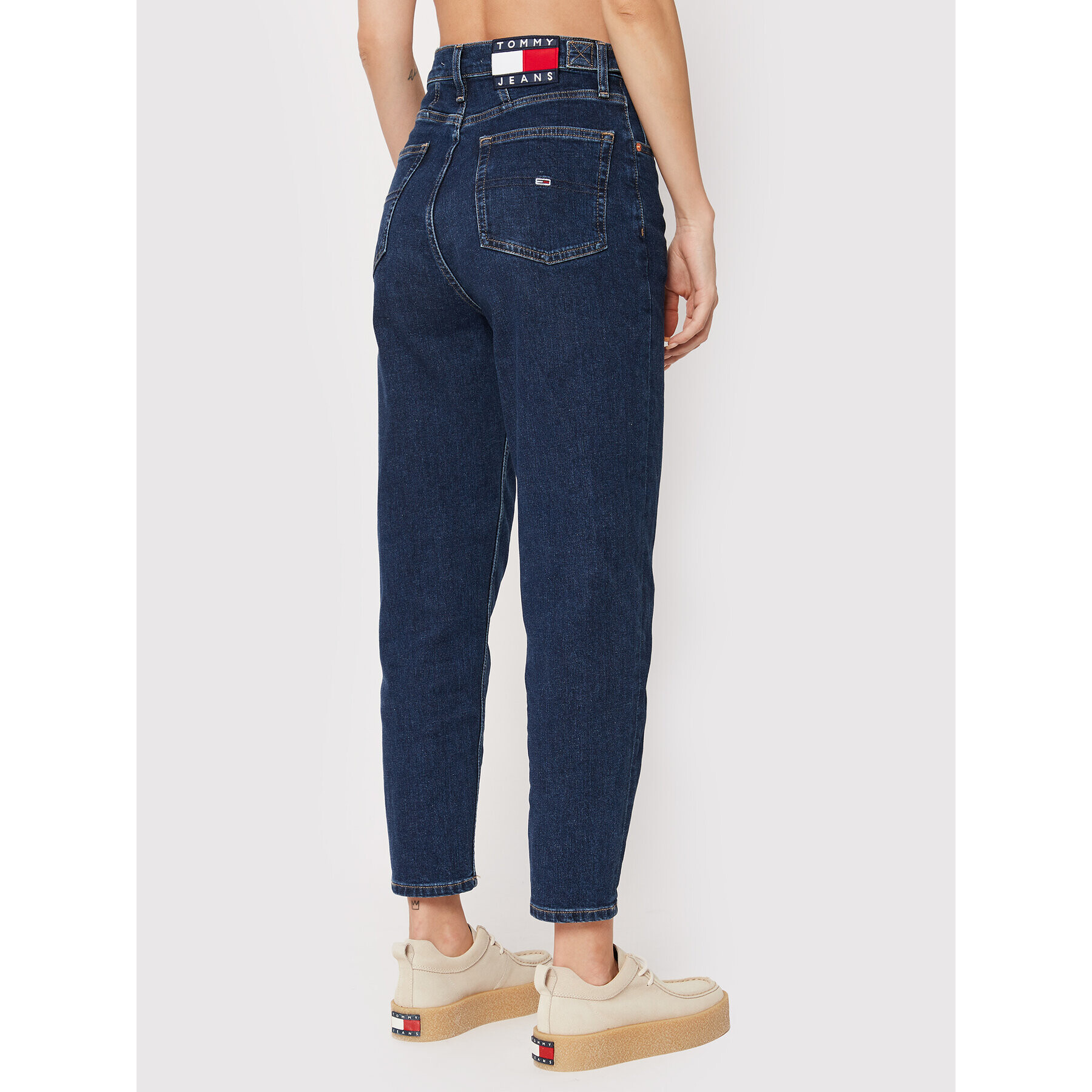 Tommy Jeans Džínsy DW0DW13379 Tmavomodrá Mom Fit - Pepit.sk