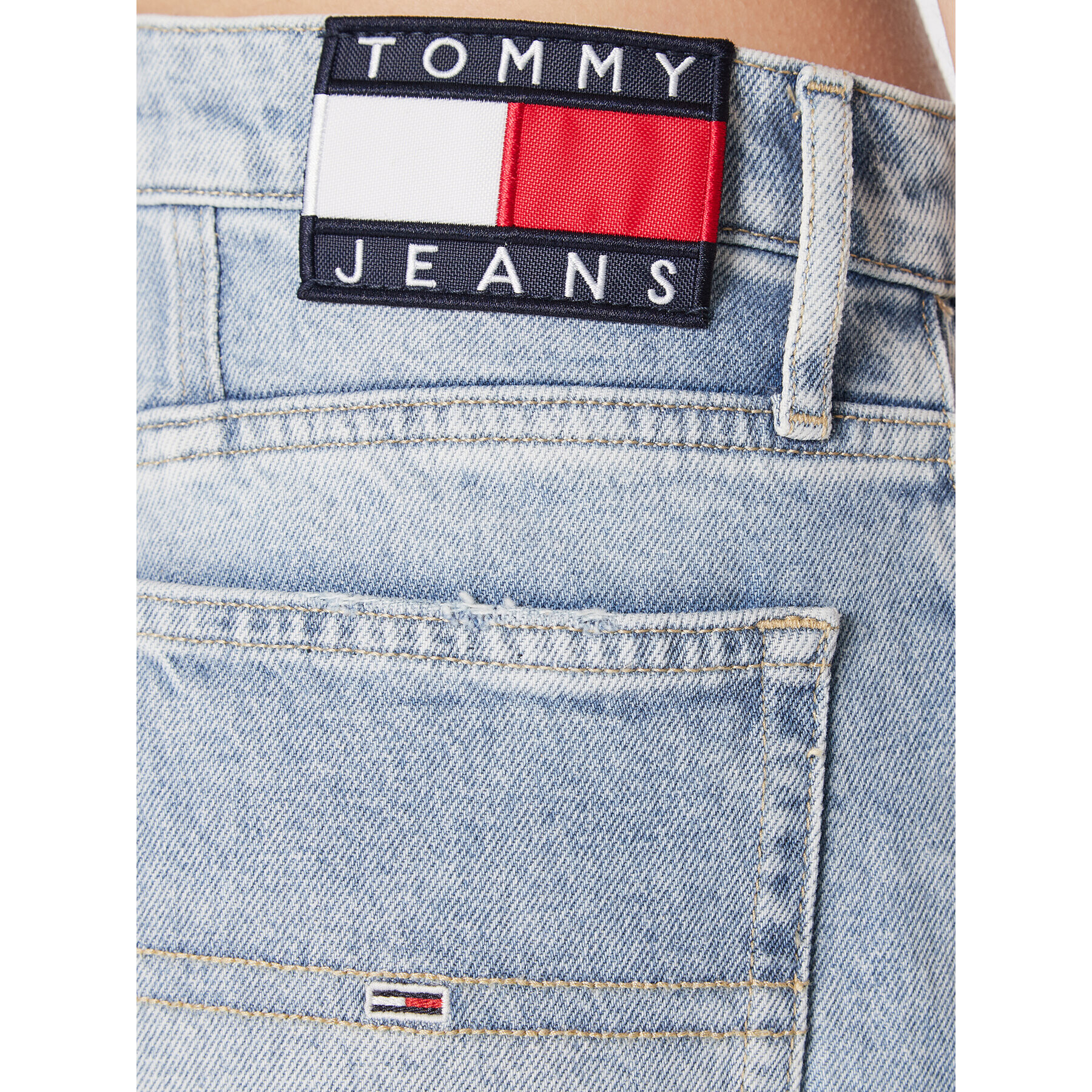 Tommy Jeans Džínsy DW0DW14774 Modrá Mom Fit - Pepit.sk