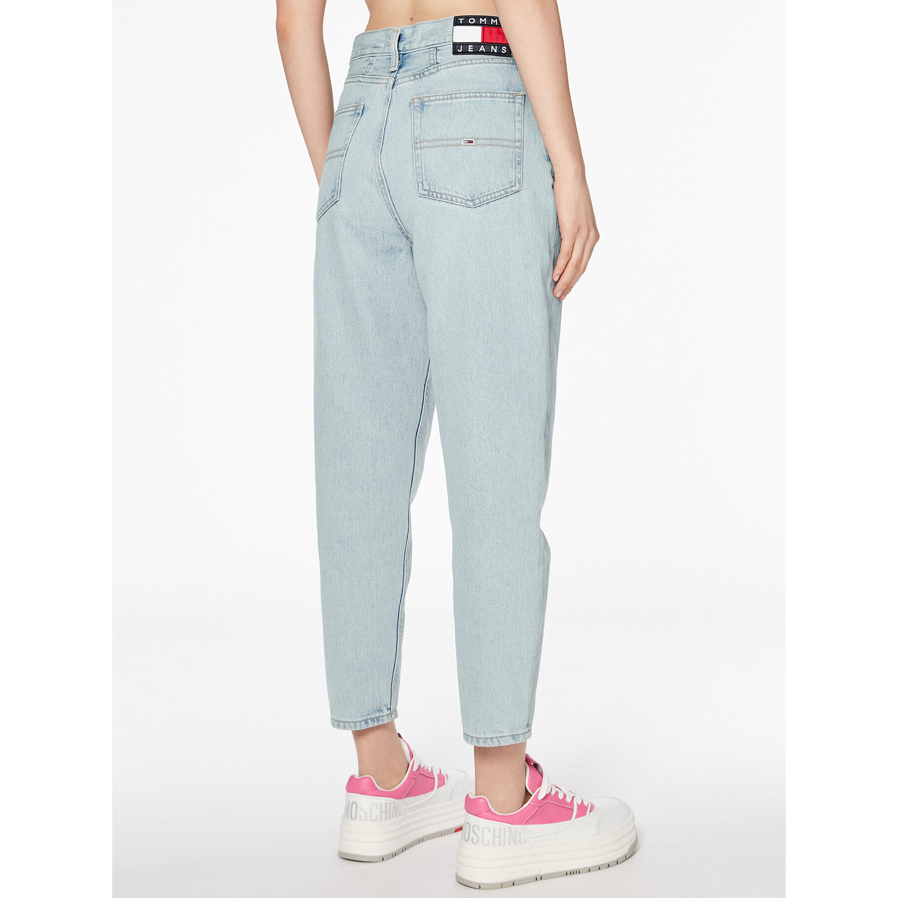 Tommy Jeans Džínsy DW0DW15492 Modrá Mom Fit - Pepit.sk