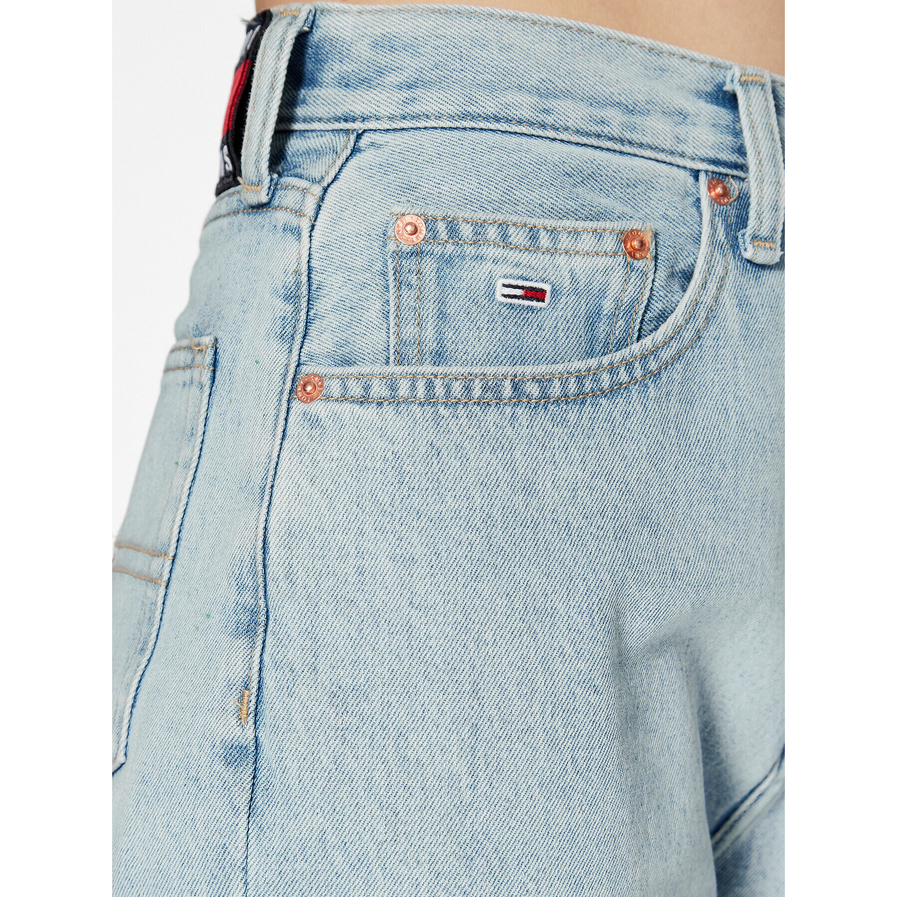 Tommy Jeans Džínsy DW0DW15492 Modrá Mom Fit - Pepit.sk