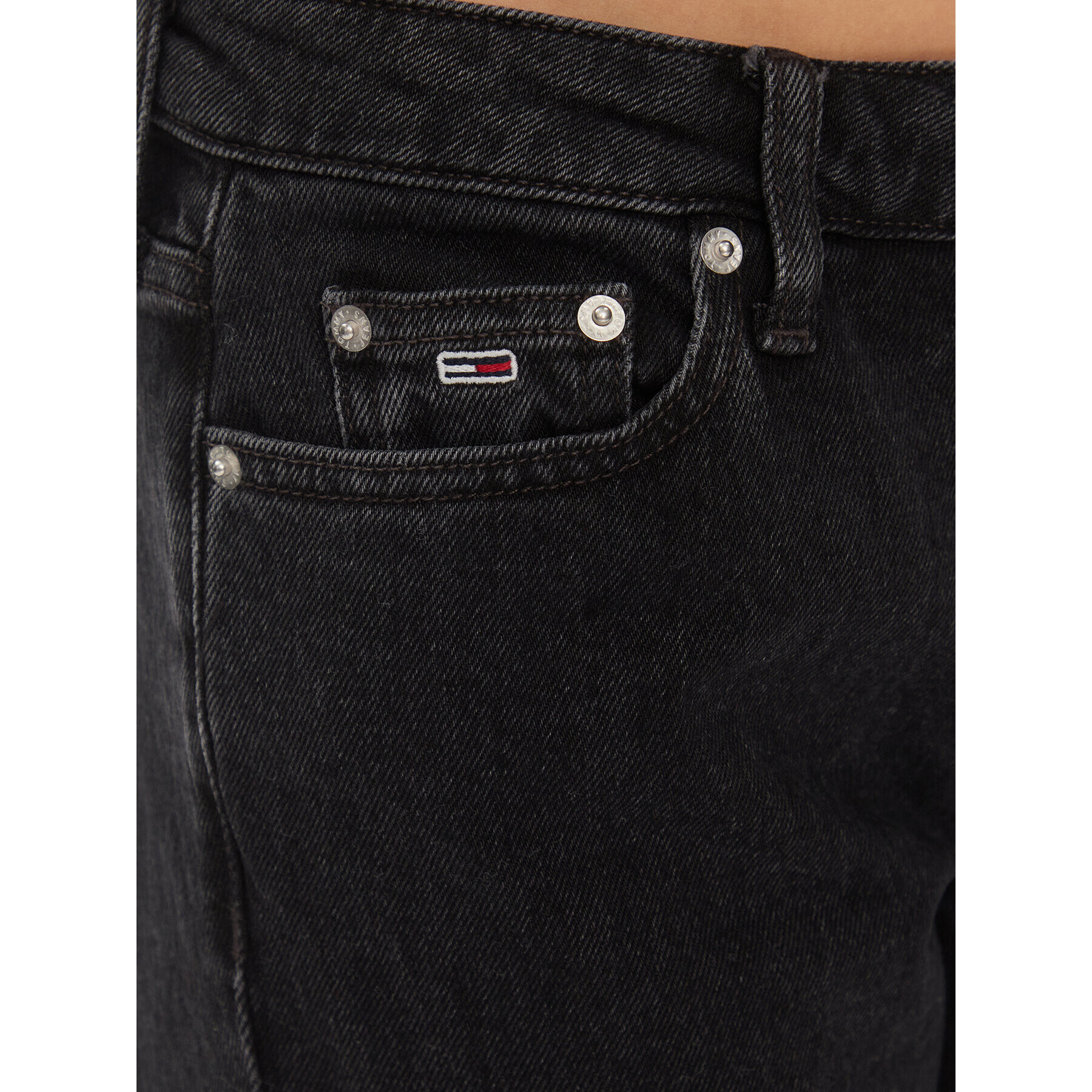 Tommy Jeans Džínsy DW0DW15970 Čierna Flared Leg - Pepit.sk