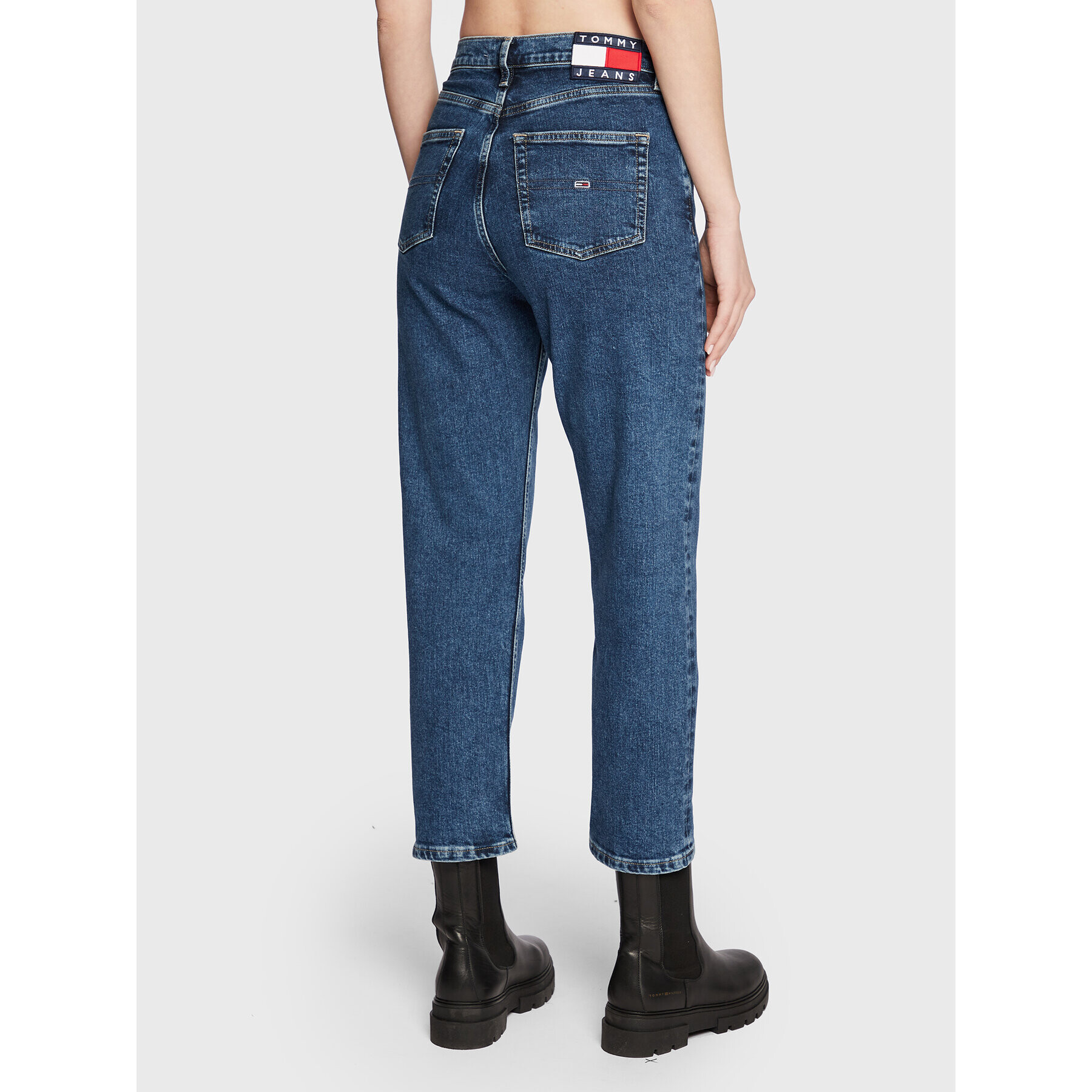 Tommy Jeans Džínsy Harper DW0DW13380 Tmavomodrá Straight Fit - Pepit.sk