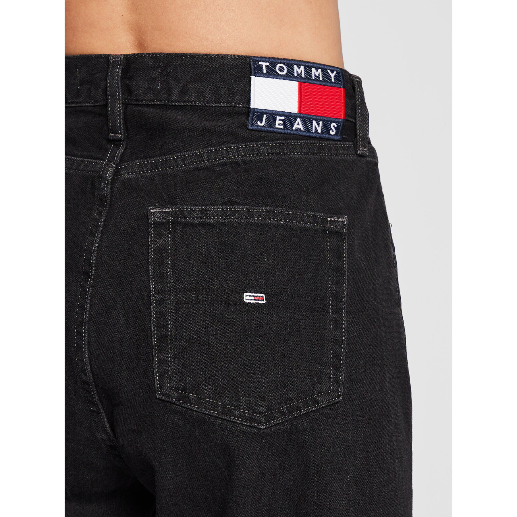 Tommy Jeans Džínsy Harper DW0DW14087 Čierna Regular Fit - Pepit.sk