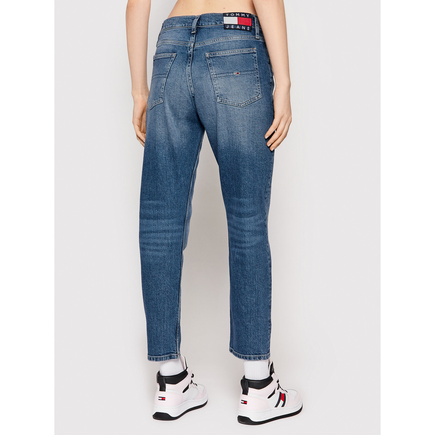 Tommy Jeans Džínsy Izzie DW0DW10905 Modrá Straight Fit - Pepit.sk