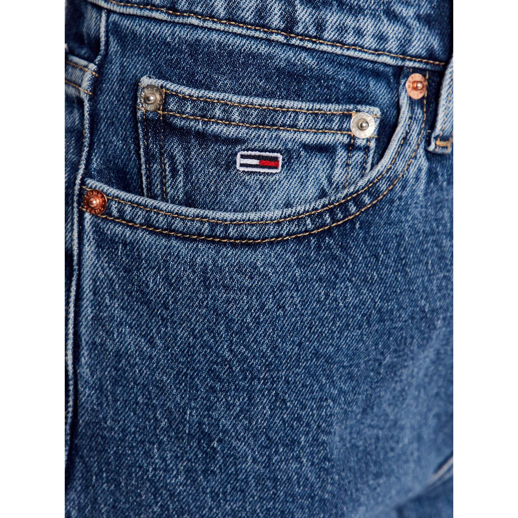 Tommy Jeans Džínsy Izzie DW0DW15804 Tmavomodrá Slim Leg - Pepit.sk