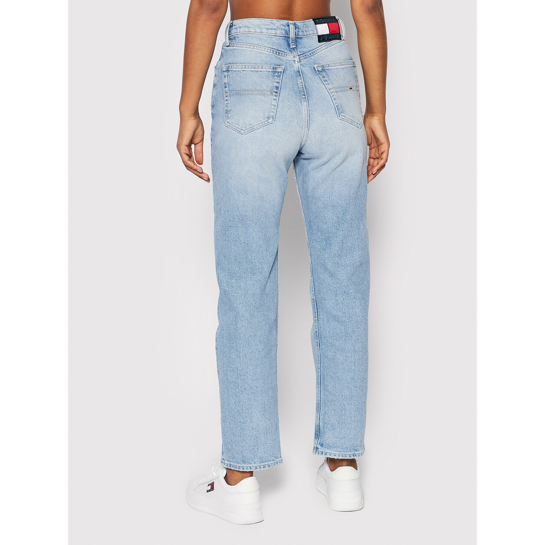 Tommy Jeans Džínsy Julie DW0DW12364 Modrá Straight Fit - Pepit.sk