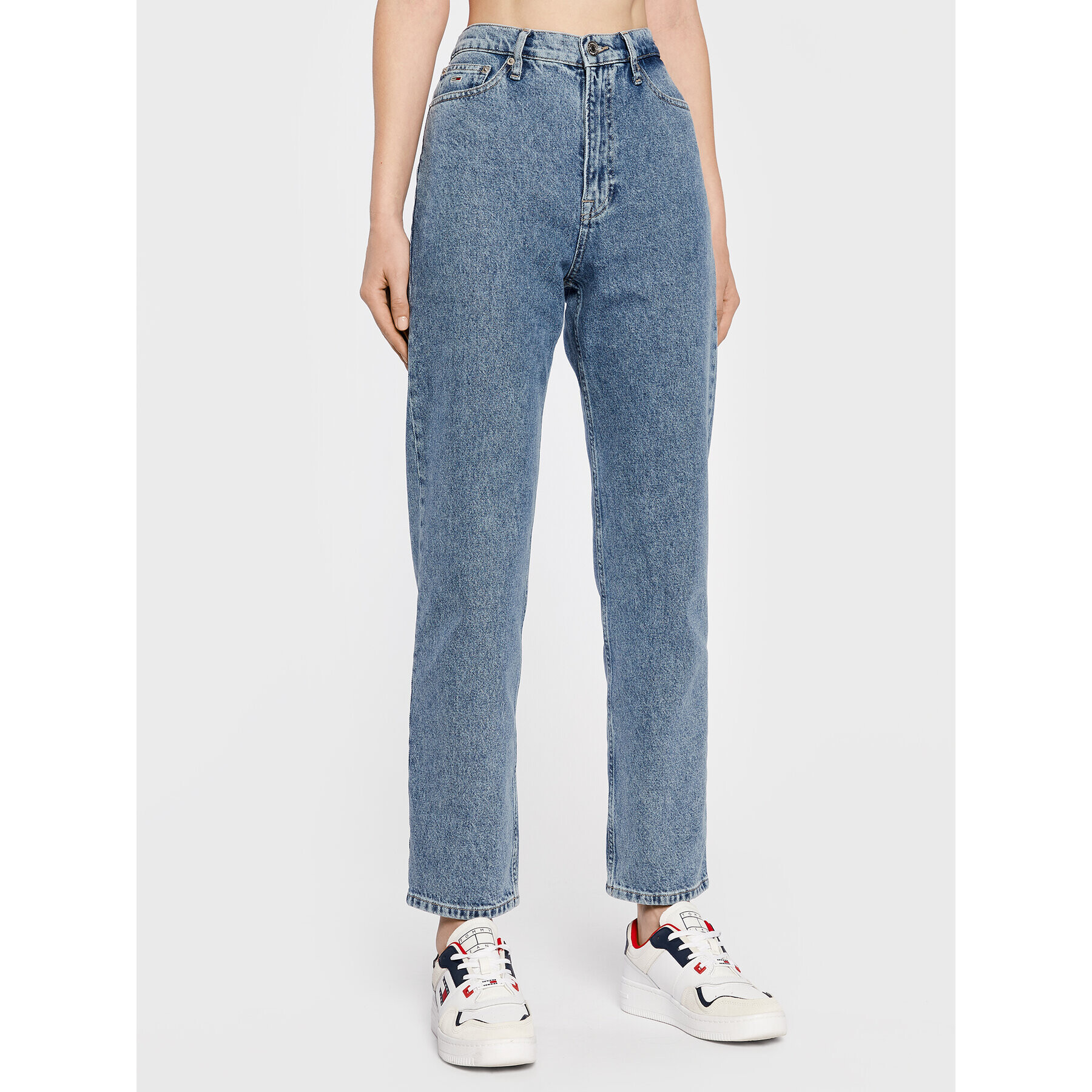 Tommy Jeans Džínsy Julie DW0DW14138 Modrá Straight Fit - Pepit.sk